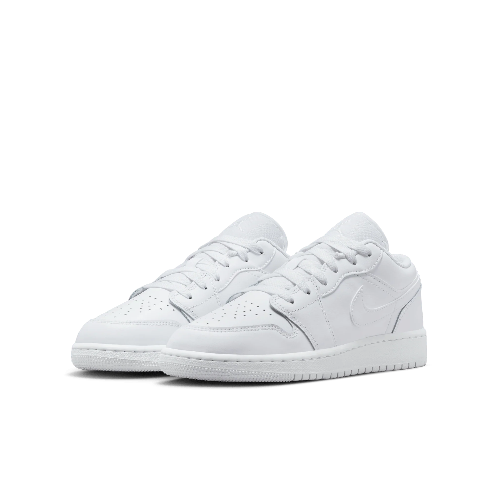 Jordan 1 Low Triple White (GS) - Image 2