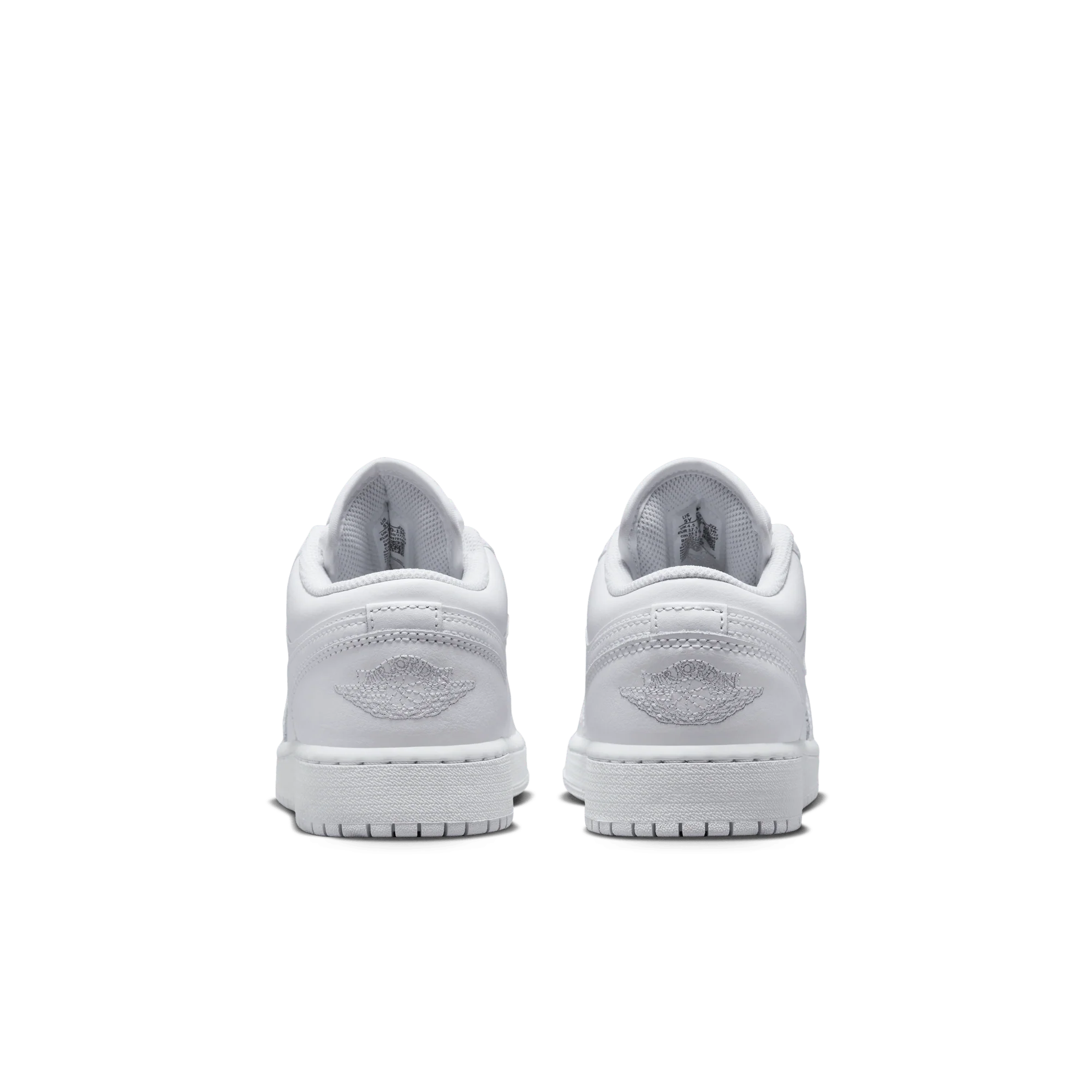 Jordan 1 Low Triple White (GS) - Image 4