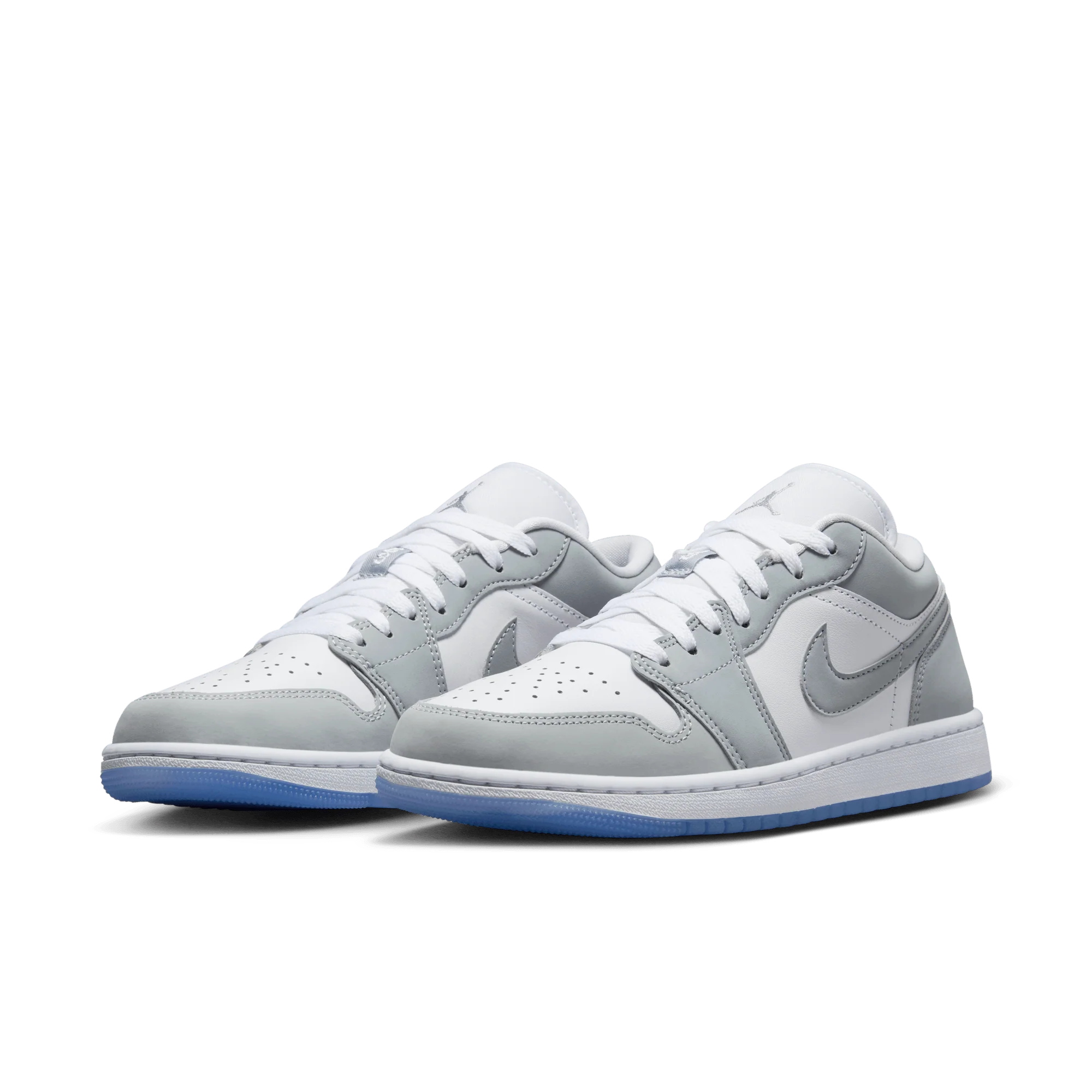 Jordan 1 Low Wolf Grey (Women's) - Image 2