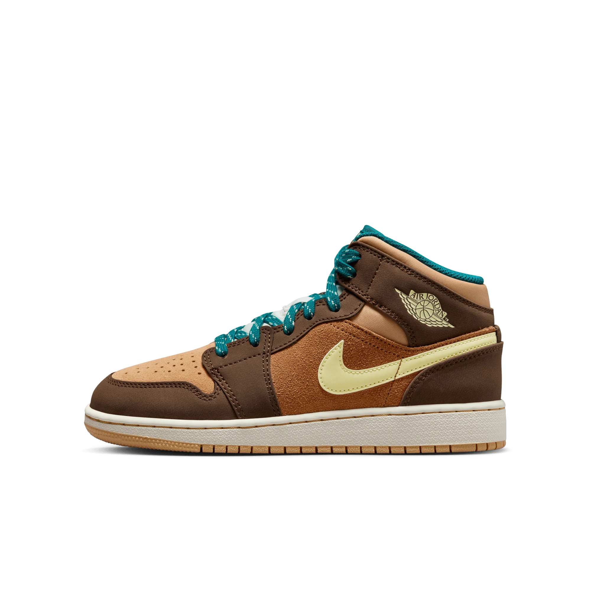 Jordan 1 Mid Cacao Wow (GS) - Image 5