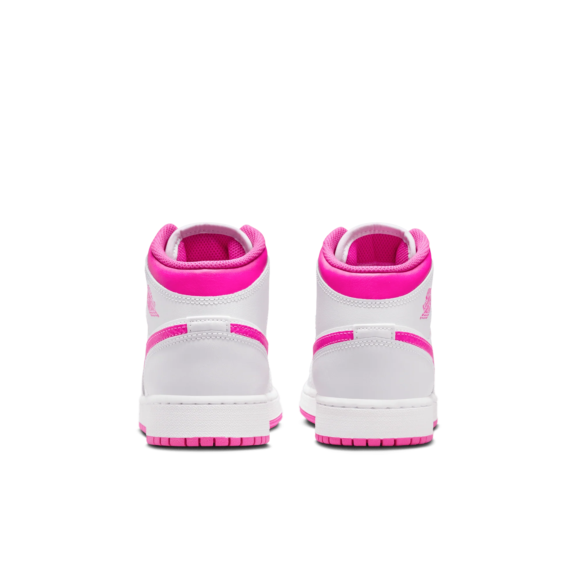 Jordan 1 Mid Fire Pink (GS) - Image 4