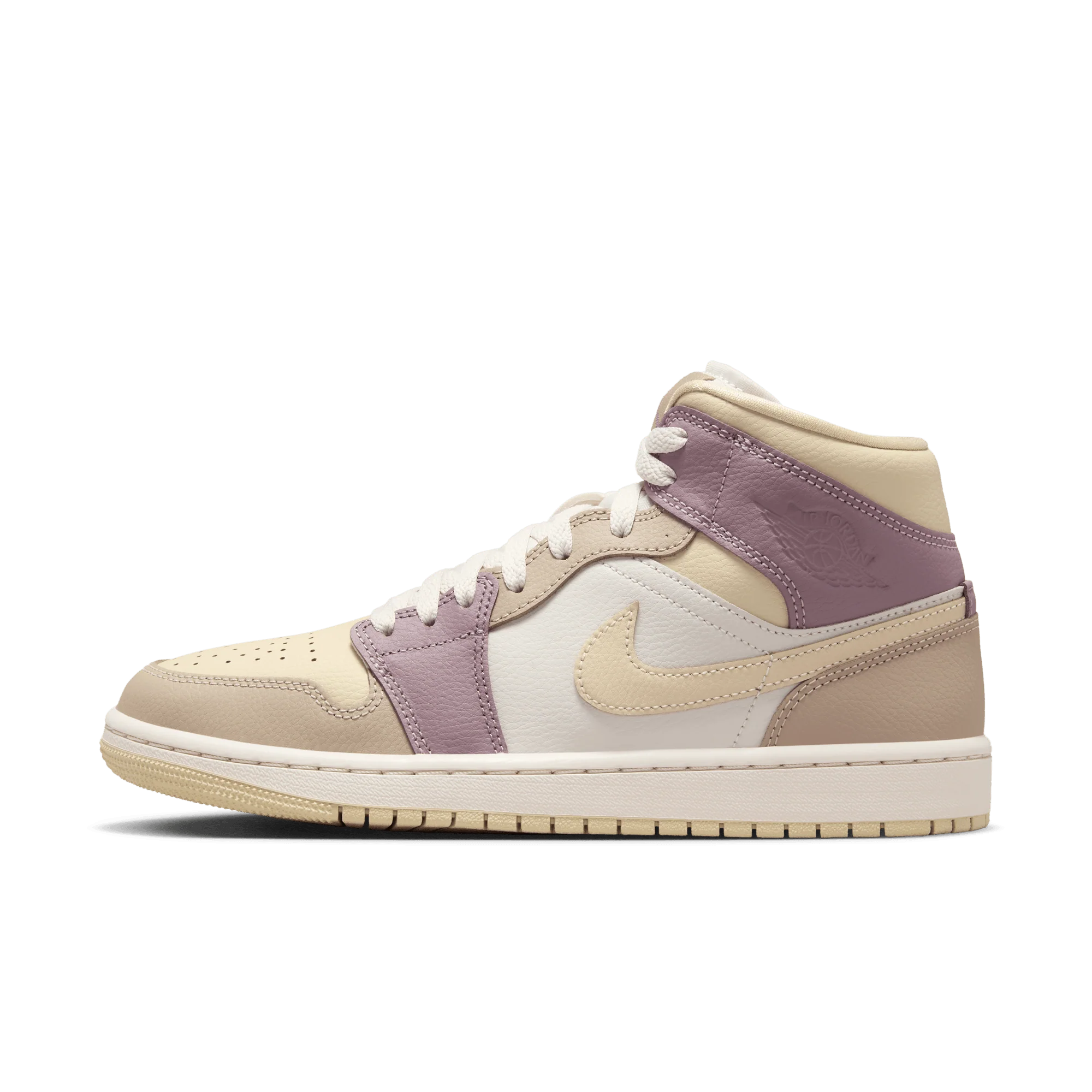 Jordan 1 Mid Light Orewood Brown Taupe Grey (Women's) - Image 5