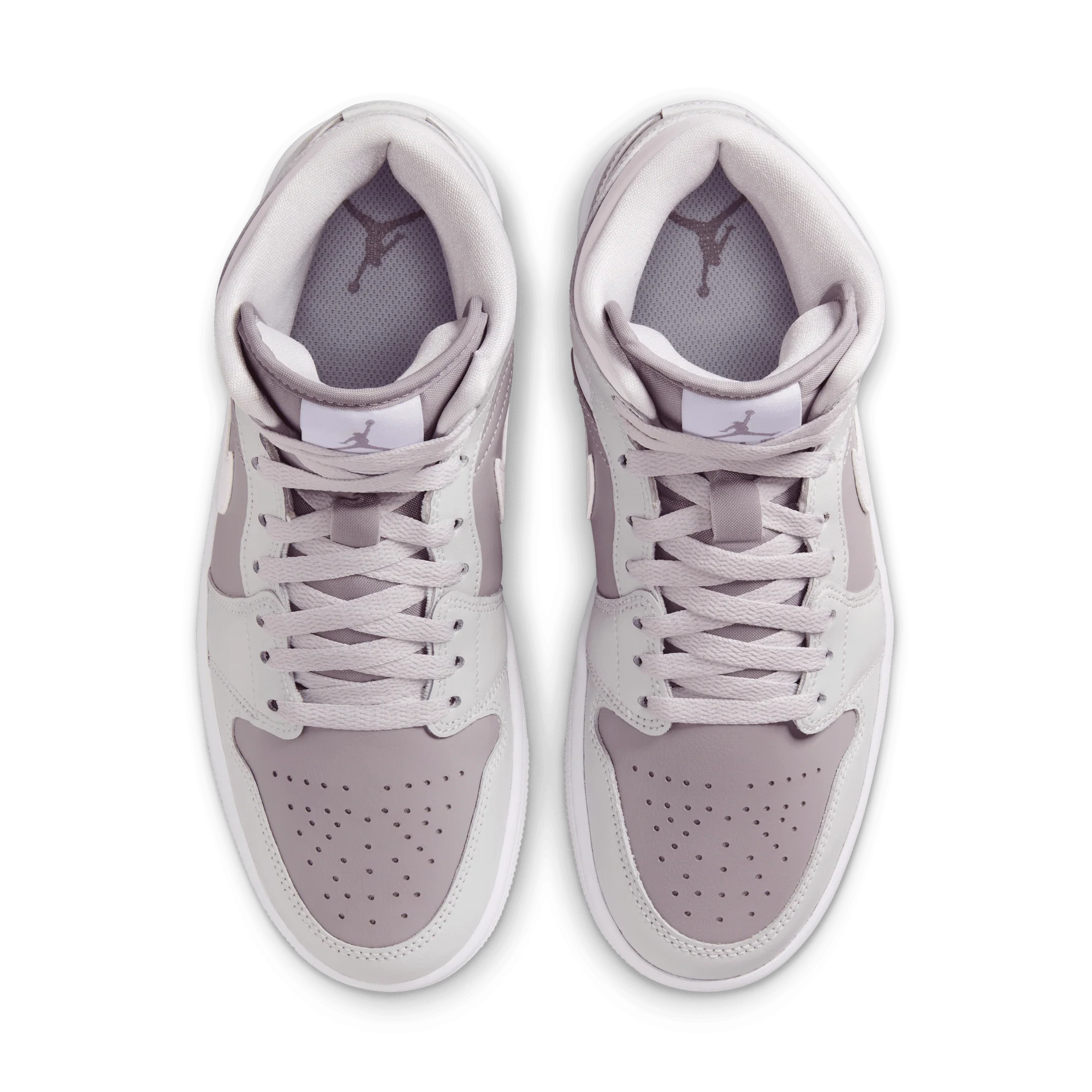 Jordan 1 Mid Photon Dust Atmosphere Grey (Women's) - Image 3