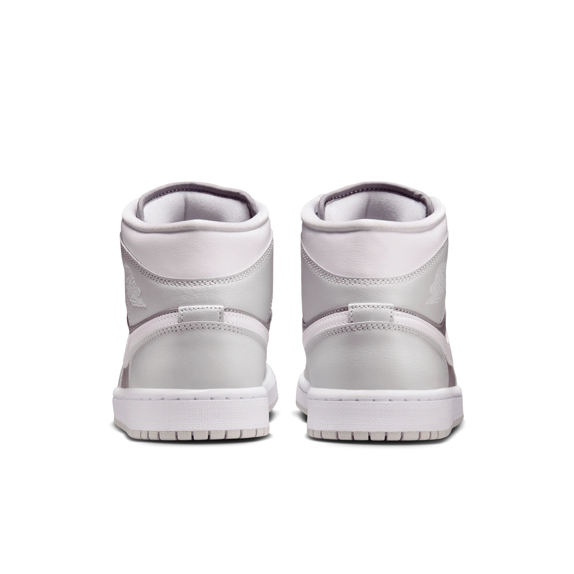 Jordan 1 Mid Photon Dust Atmosphere Grey (Women's) - Image 4