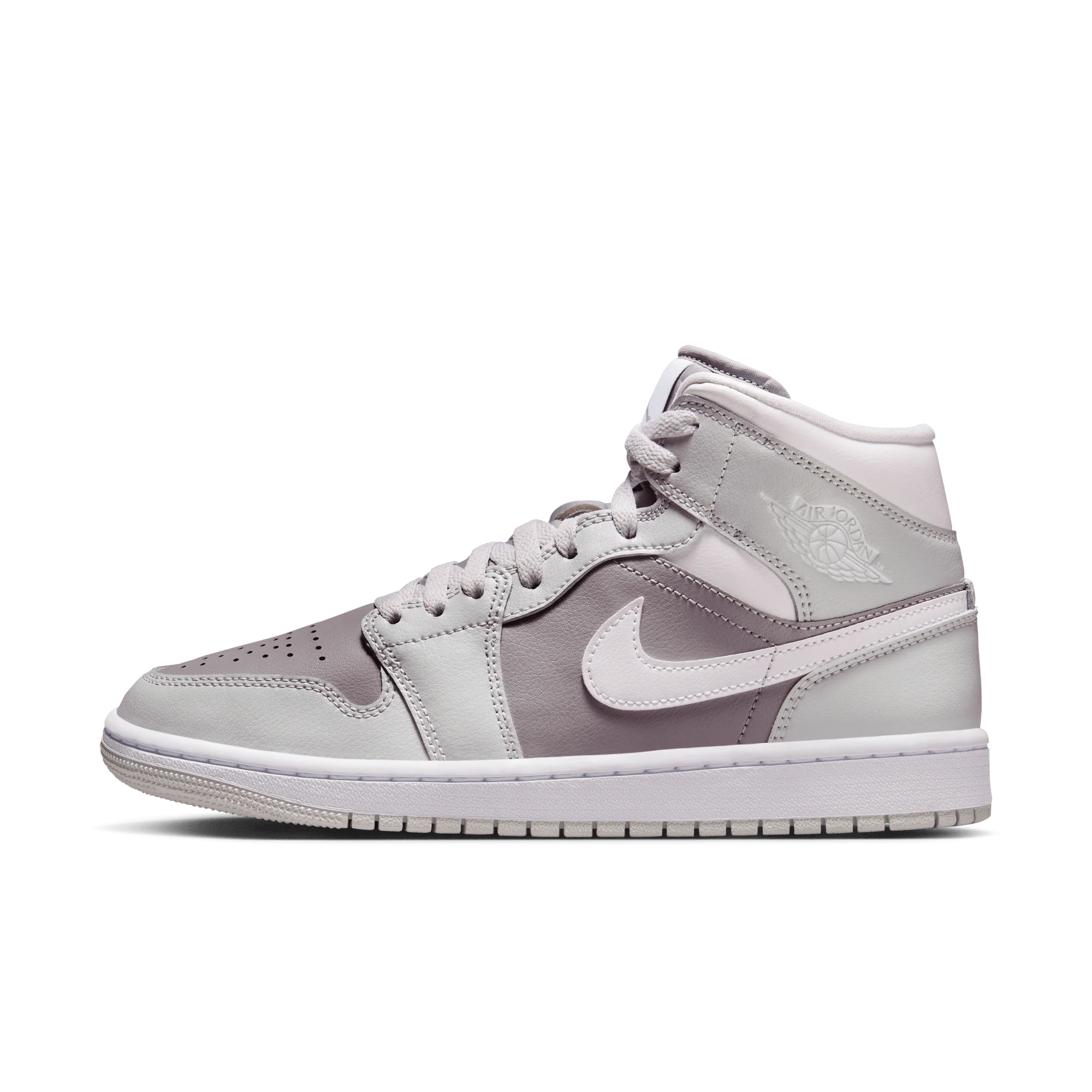 Jordan 1 Mid Photon Dust Atmosphere Grey (Women's) - Image 5