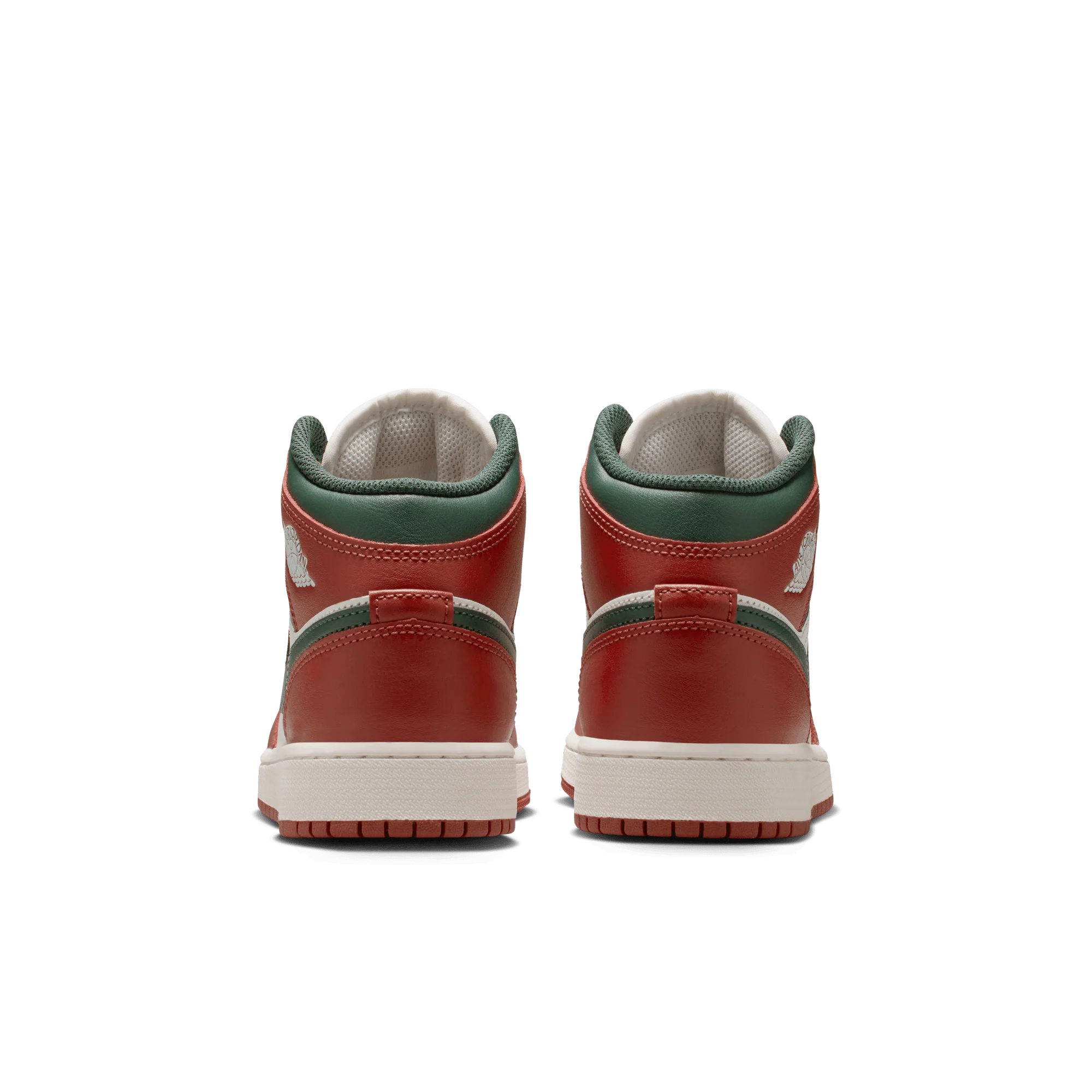 Jordan 1 Mid Redstone Midnight Green (GS) - Image 4