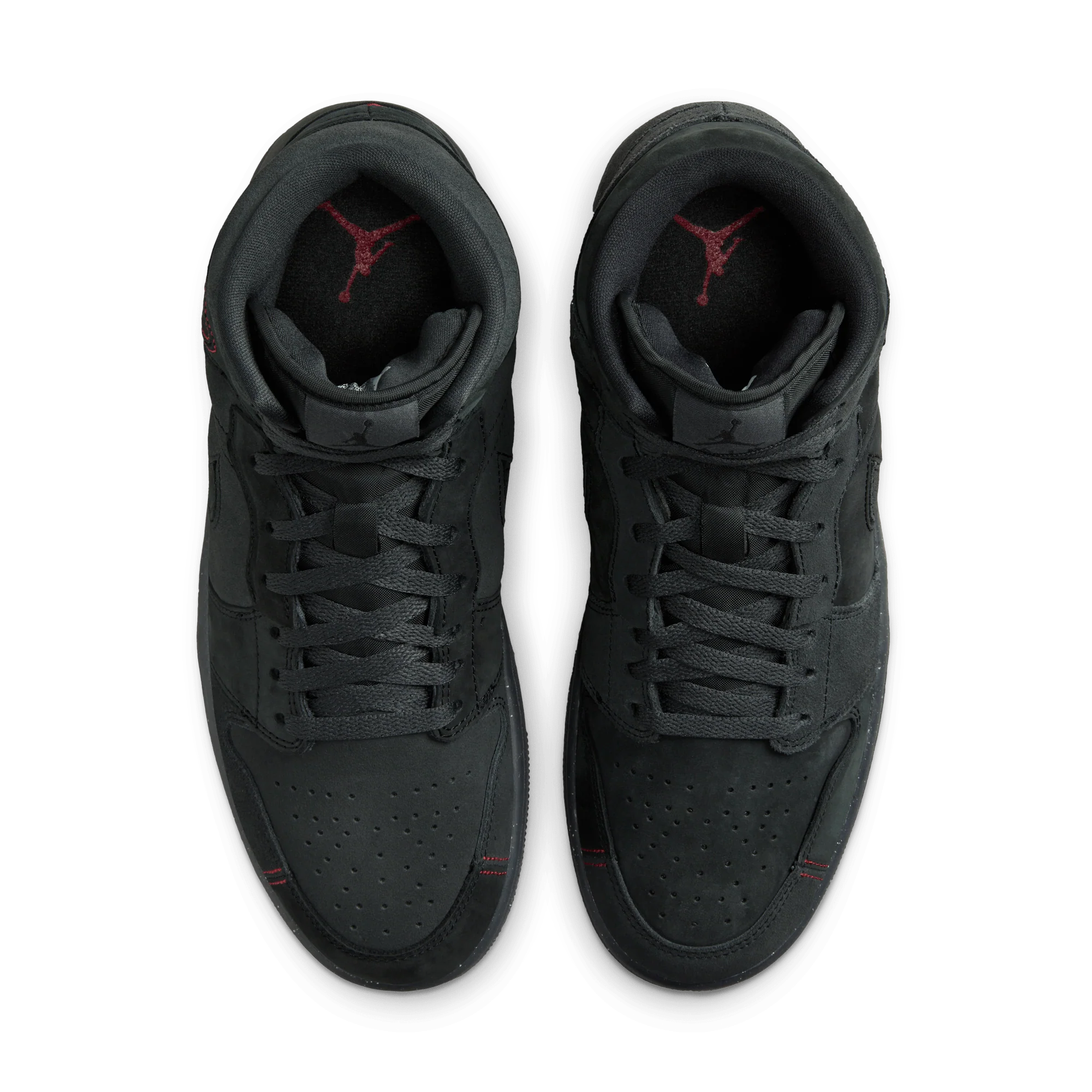 Jordan 1 Mid SE Craft Dark Smoke Red - Image 2