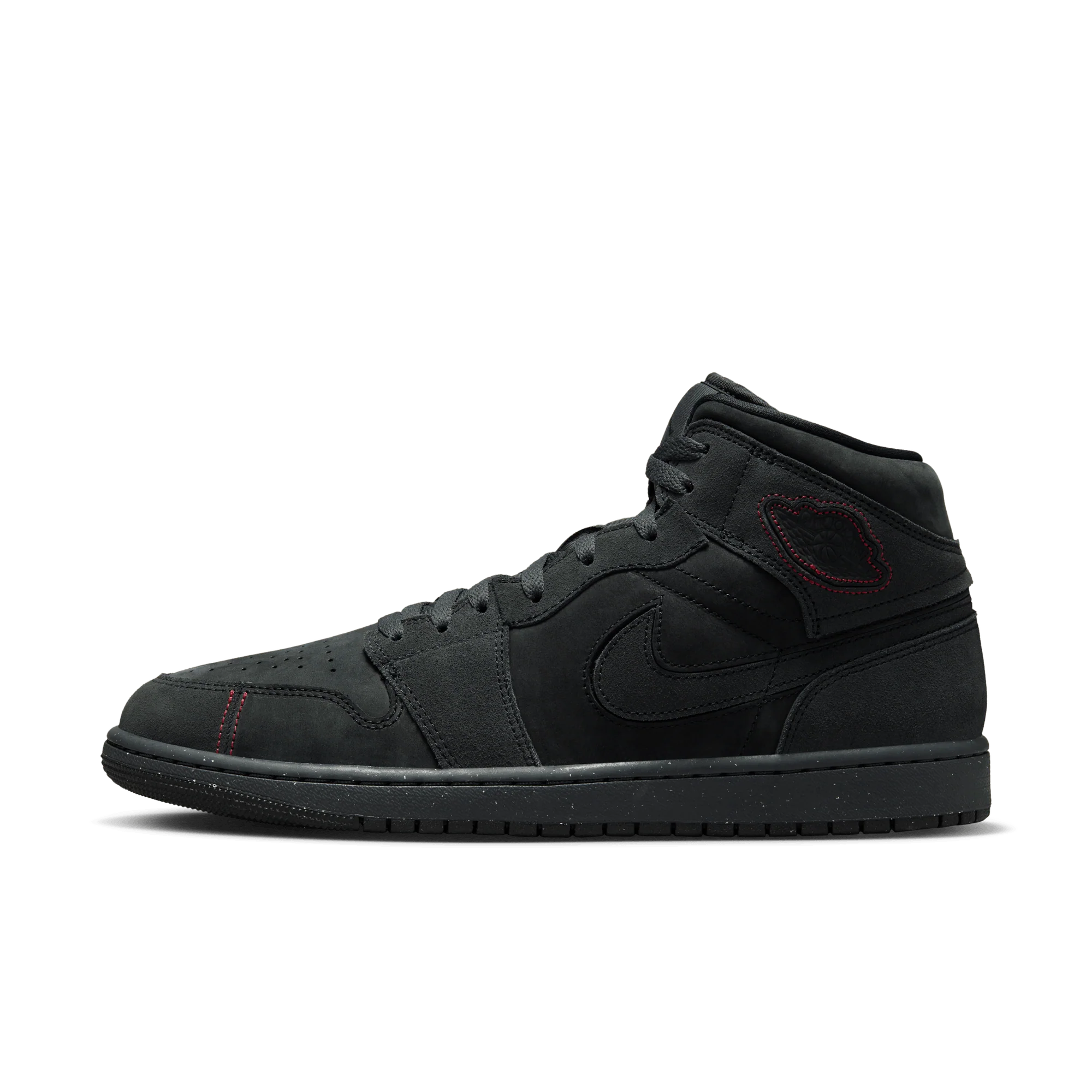 Jordan 1 Mid SE Craft Dark Smoke Red - Image 4