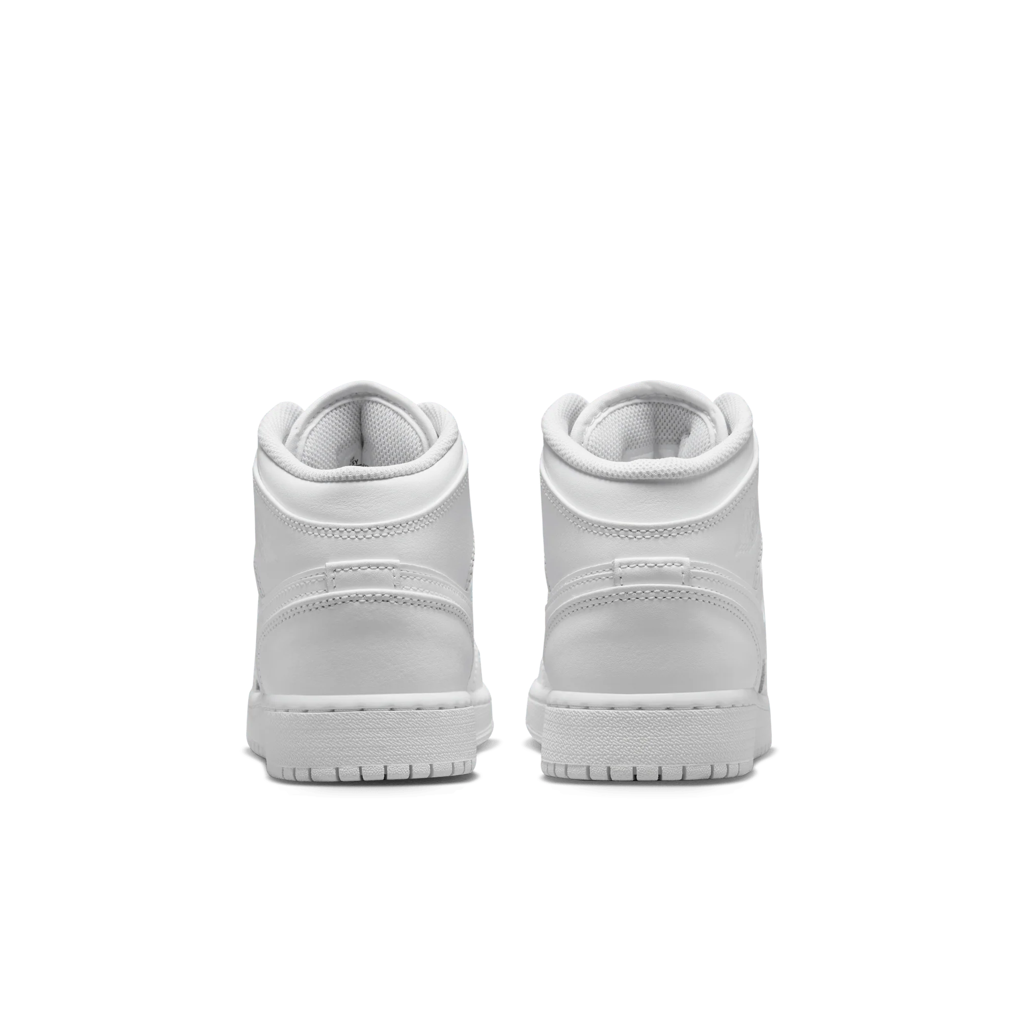 Jordan 1 Mid Triple White (2023) (GS) - Image 4