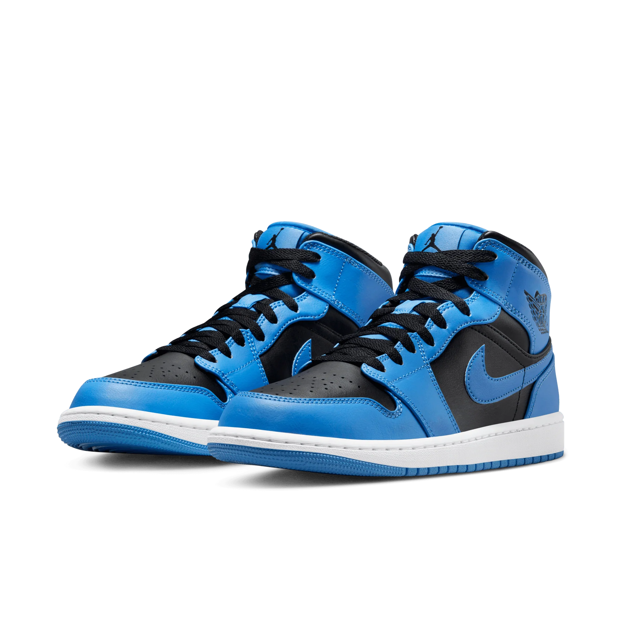 Jordan 1 Mid University Blue Black - Image 2