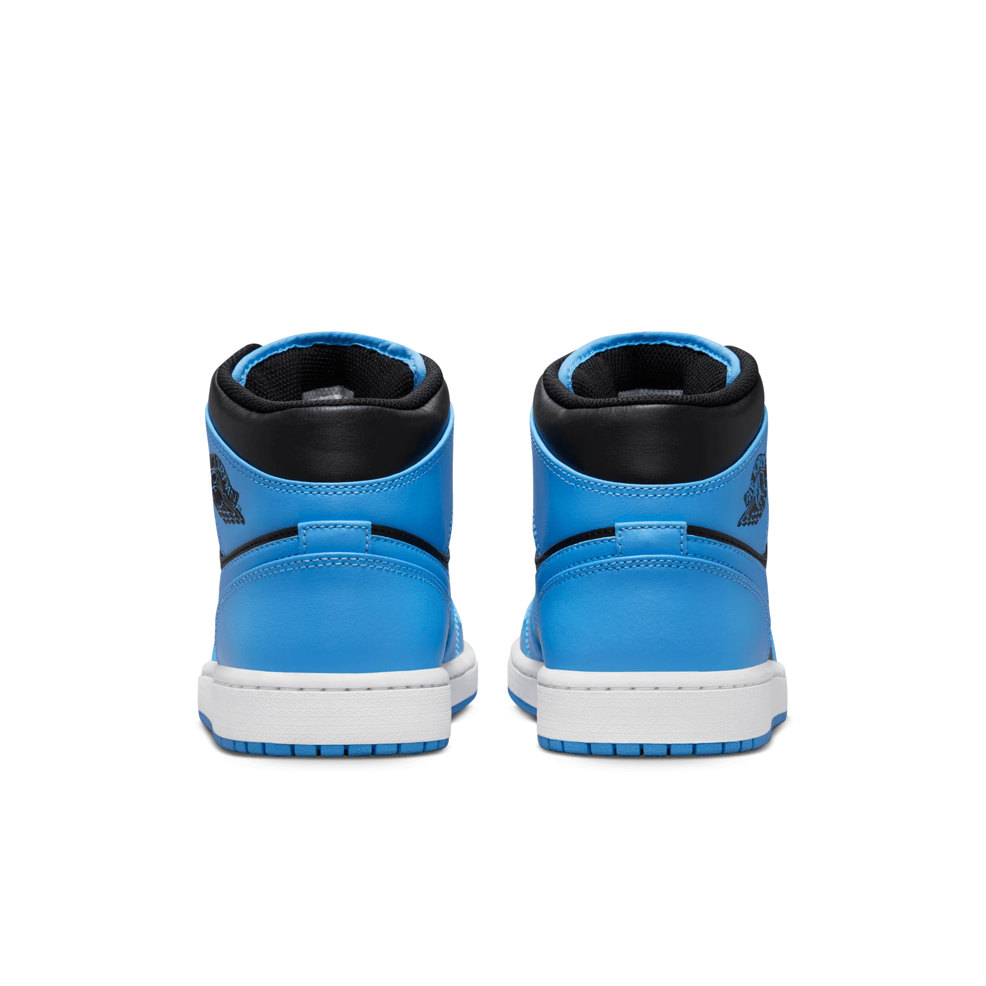 Jordan 1 Mid University Blue Black - Image 4