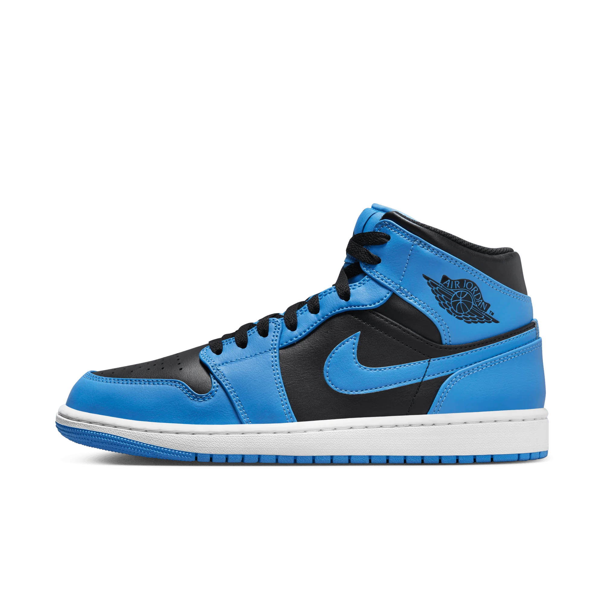 Jordan 1 Mid University Blue Black - Image 5