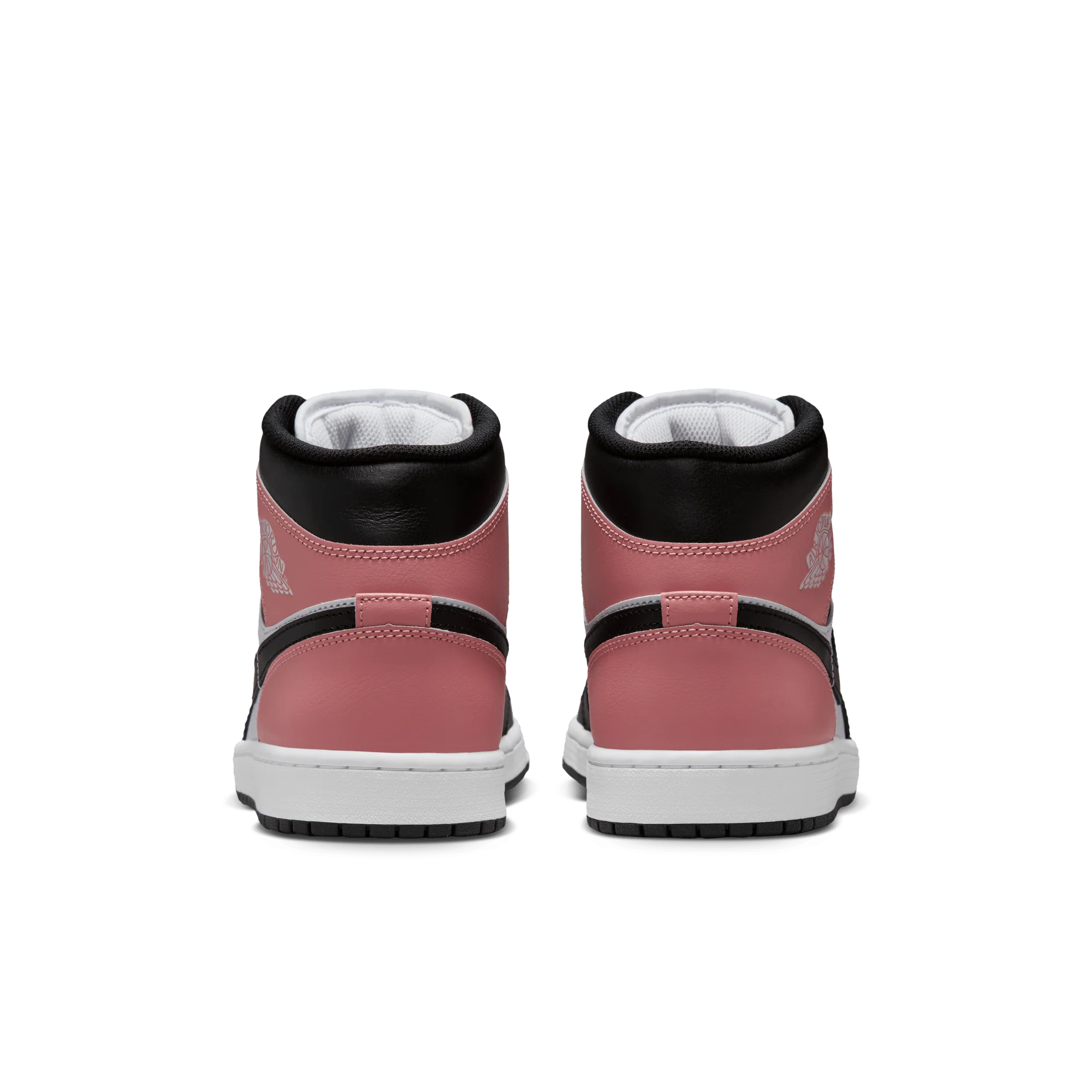 Jordan 1 Mid White Rust Pink Black - Image 4