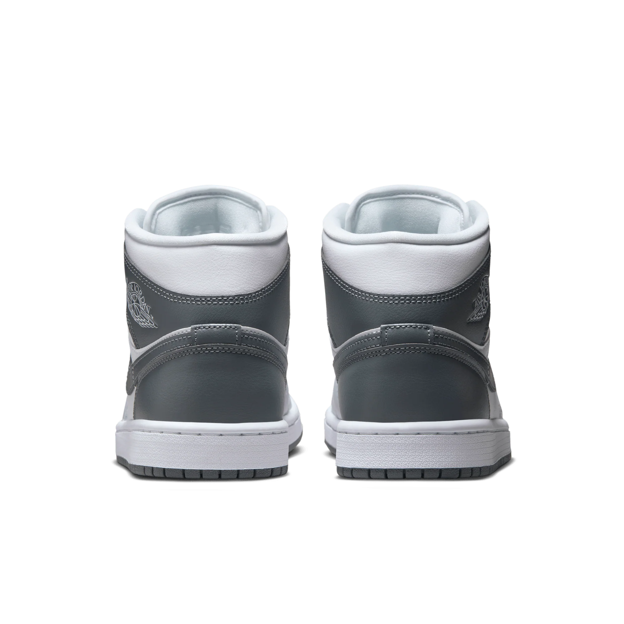 Jordan 1 Mid White Smoke Grey (Women's) - Image 4