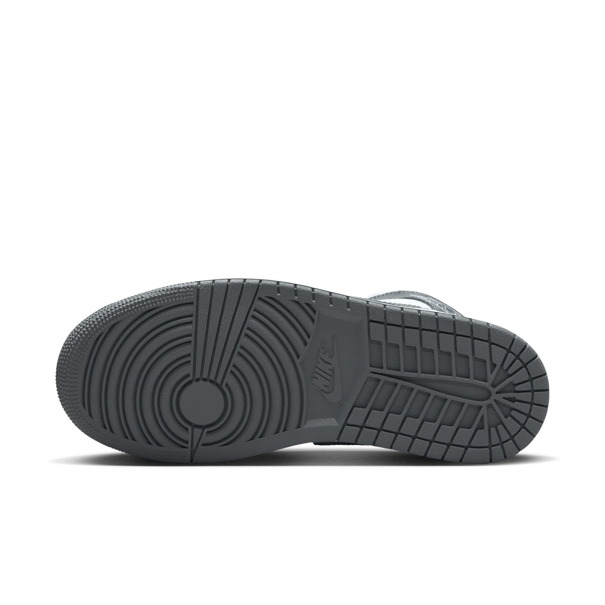 Jordan 1 Mid White Smoke Grey (Women's) - Image 6