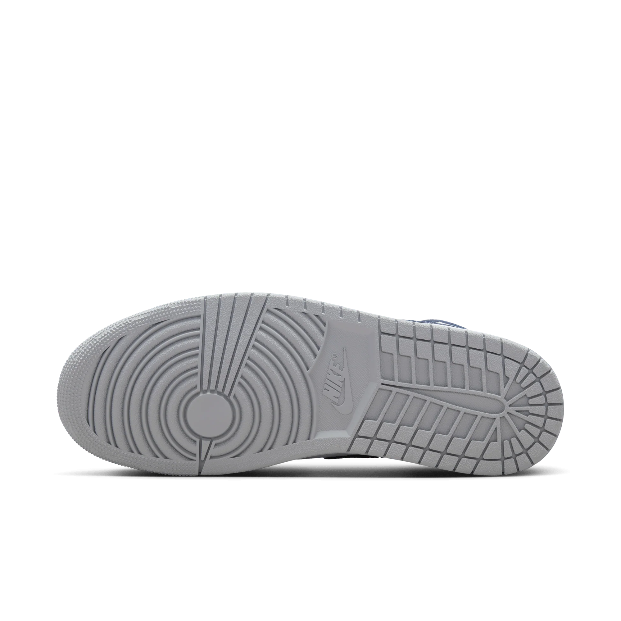 Jordan 1 Mid Wolf Grey Midnight Navy - Image 6