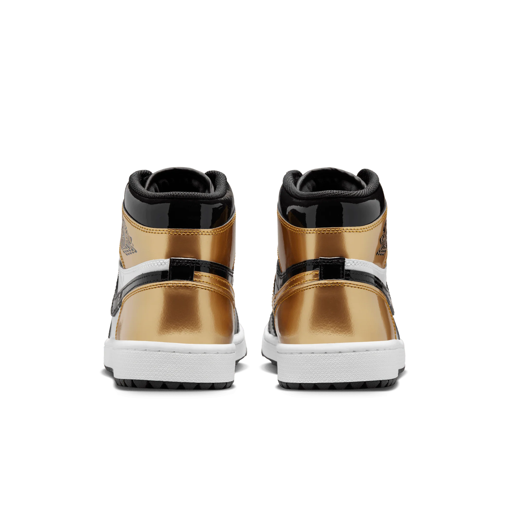 Jordan 1 Retro High Golf Patent Gold Toe - Image 4