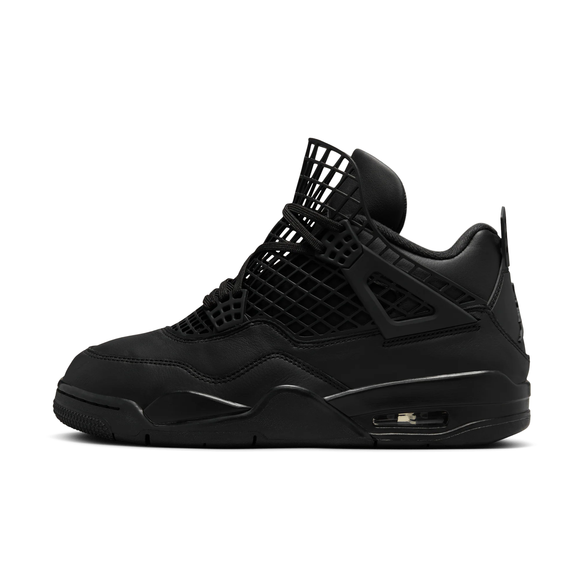 Jordan 4 Retro Net Black (Women's) - Image 5