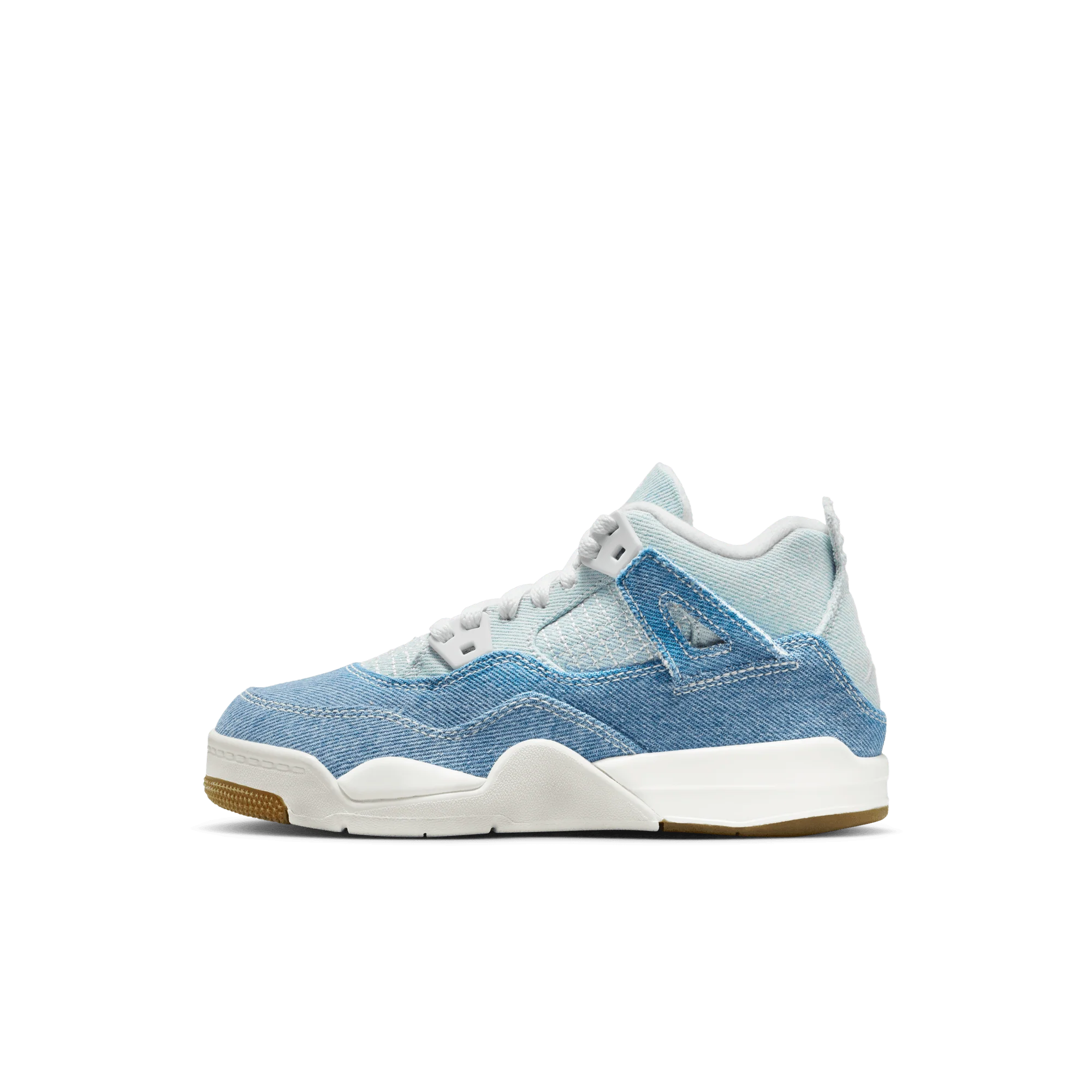 Jordan 4 Retro TEX Denim Worn Blue (PS) - Image 5