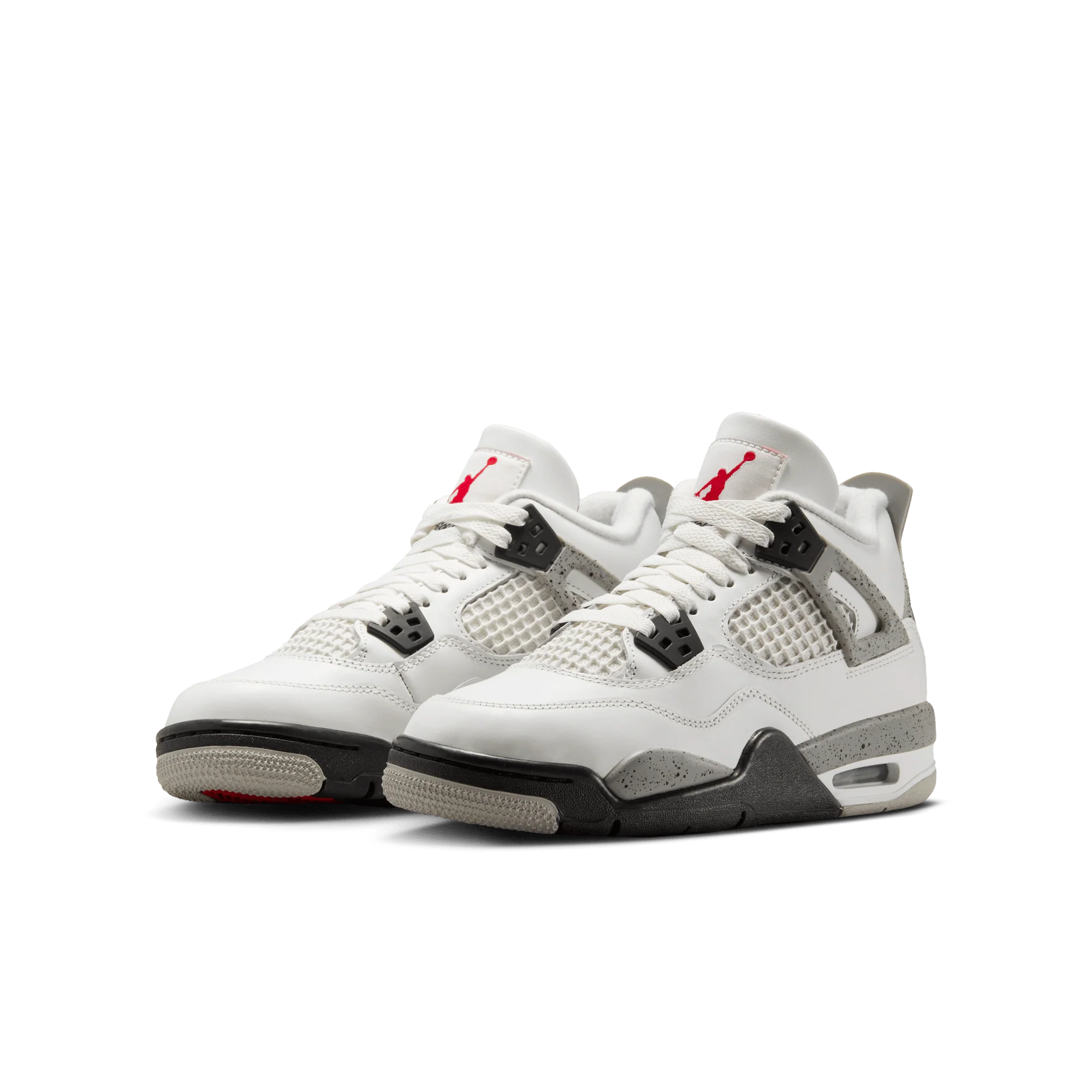 Jordan 4 Retro White Cement (2025) (GS) - Image 2