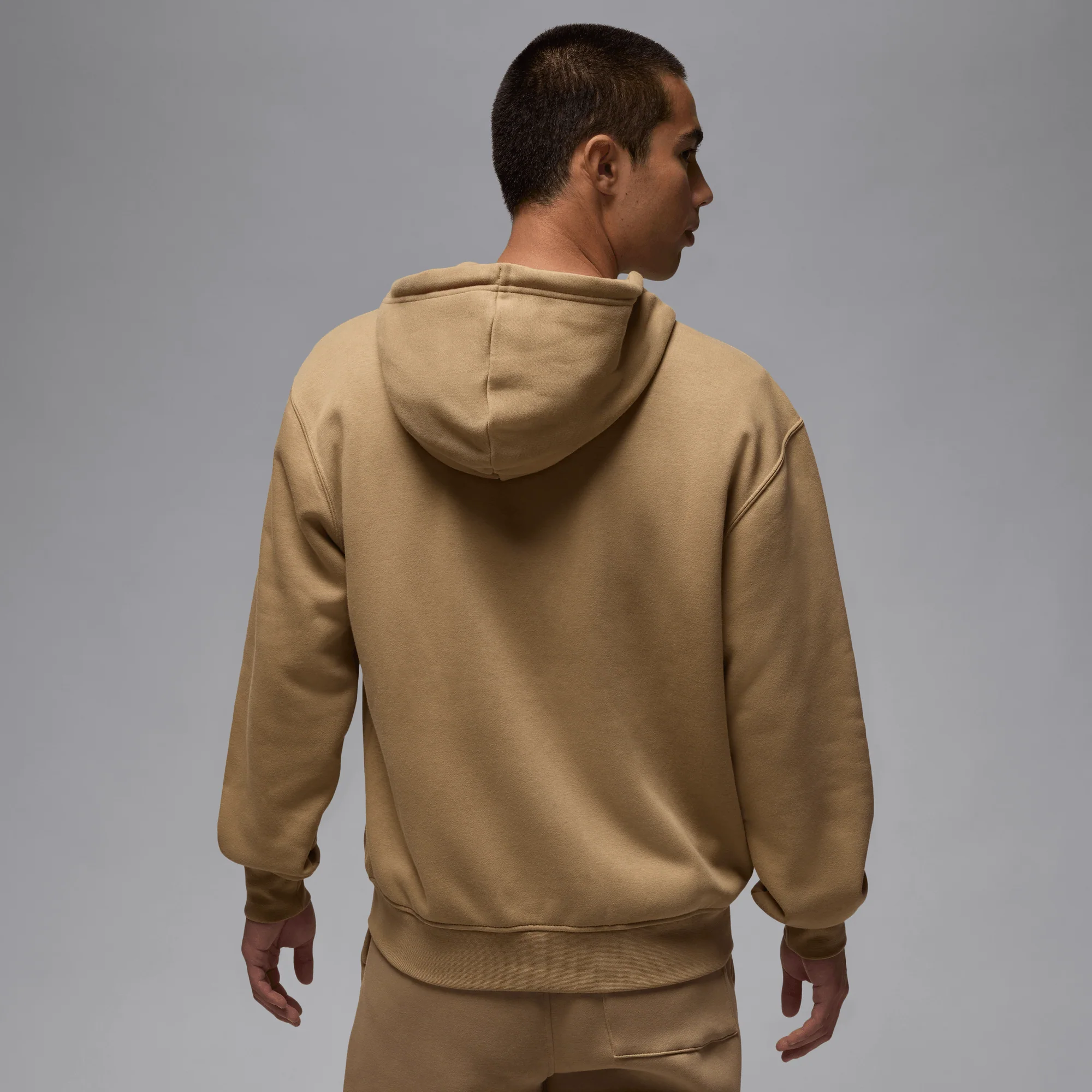 Jordan Brooklyn Fleece Men's Full-zip Hoodie Desert Camo/White - Image 2