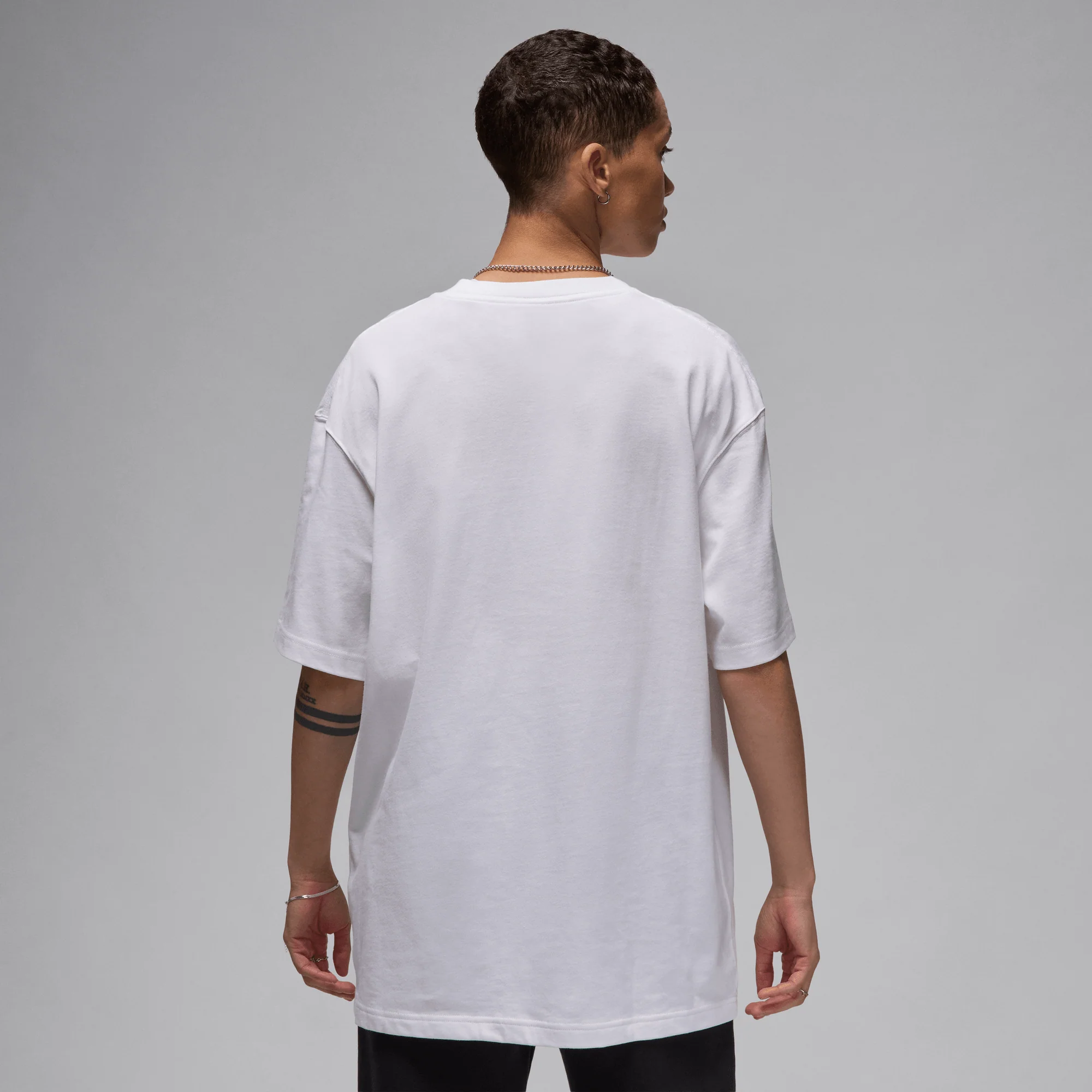 Jordan Essentials Women's Oversized T-Shirt White - Image 2