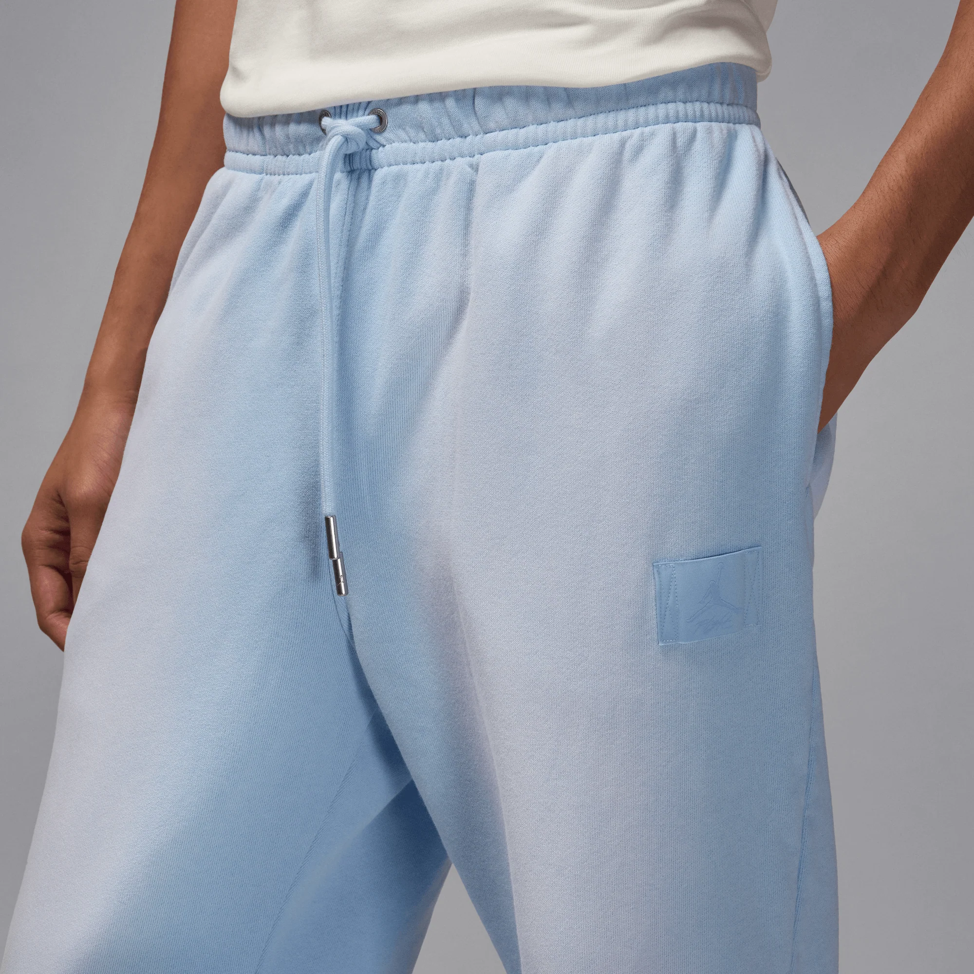 Jordan Flight Fleece Men's Pants Hydrogen Blue - Image 3