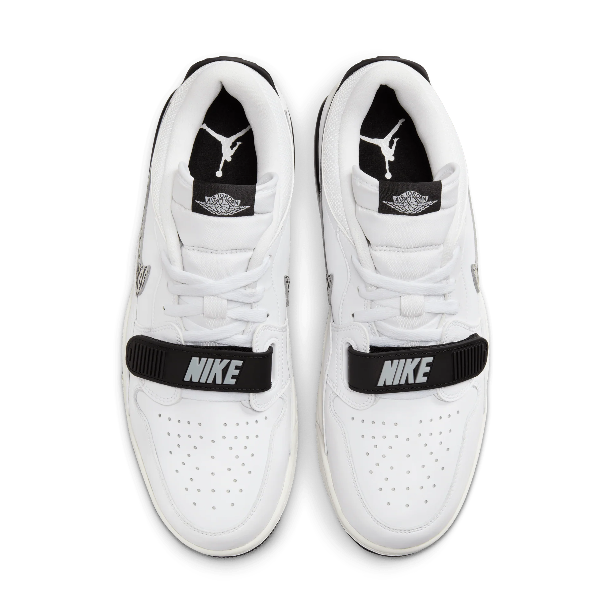 Jordan Legacy 312 Low White Black Elephant Swoosh - Image 3