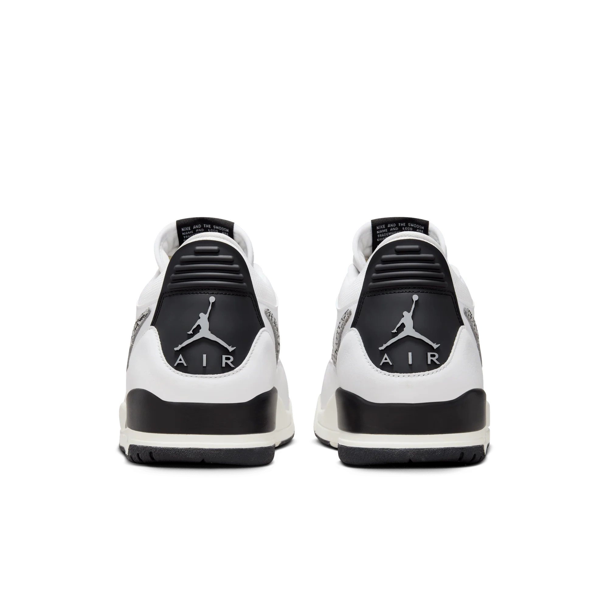 Jordan Legacy 312 Low White Black Elephant Swoosh - Image 4