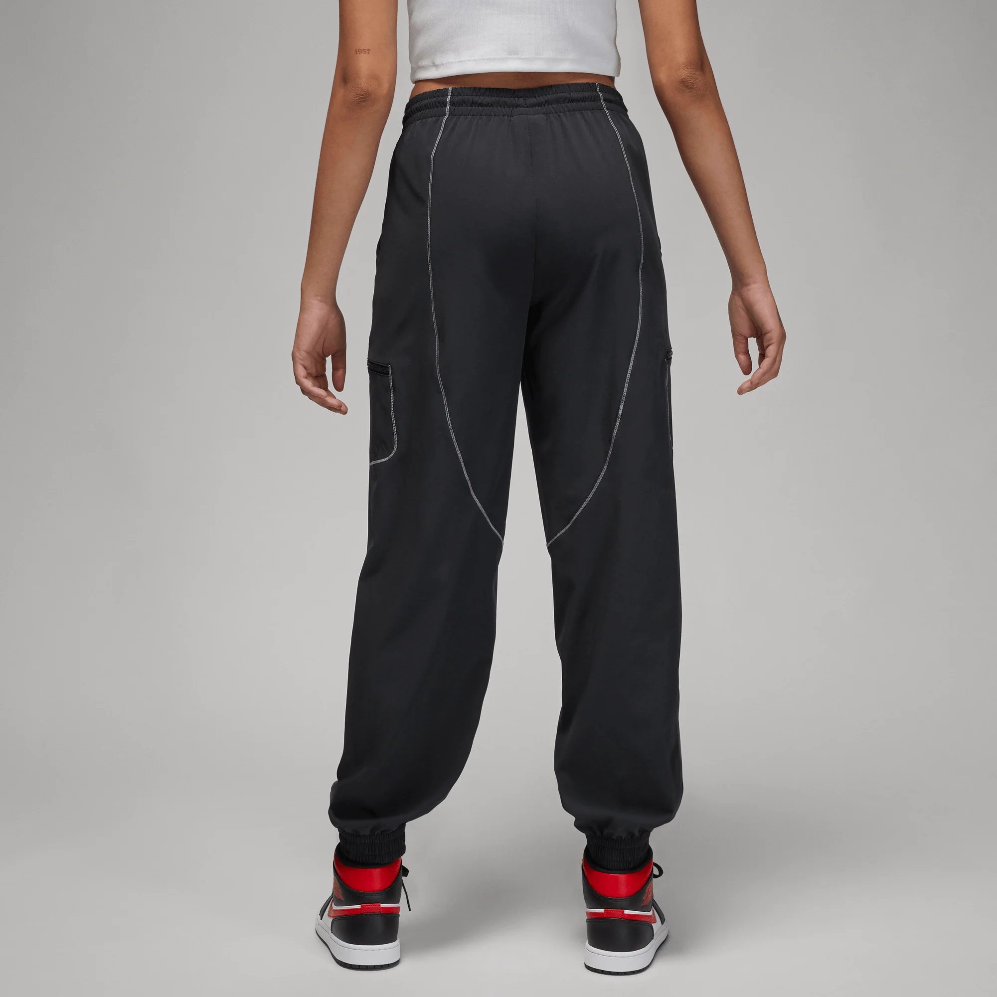 Jordan Sport Women's Tunnel Pants Black/Stealth/Stealth - Image 2
