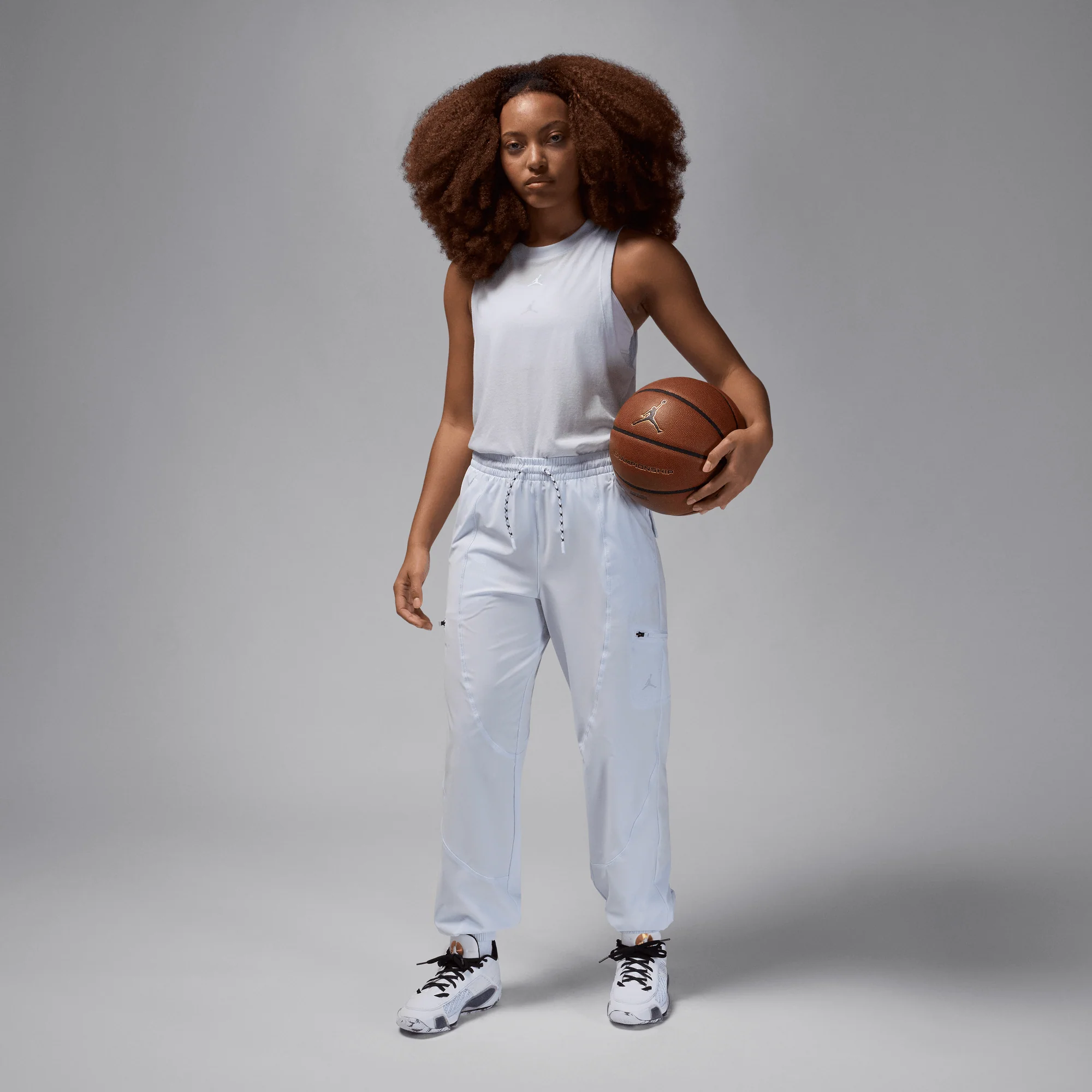 Jordan Sport Women's Tunnel Pants Football Grey/Ghost - Image 5