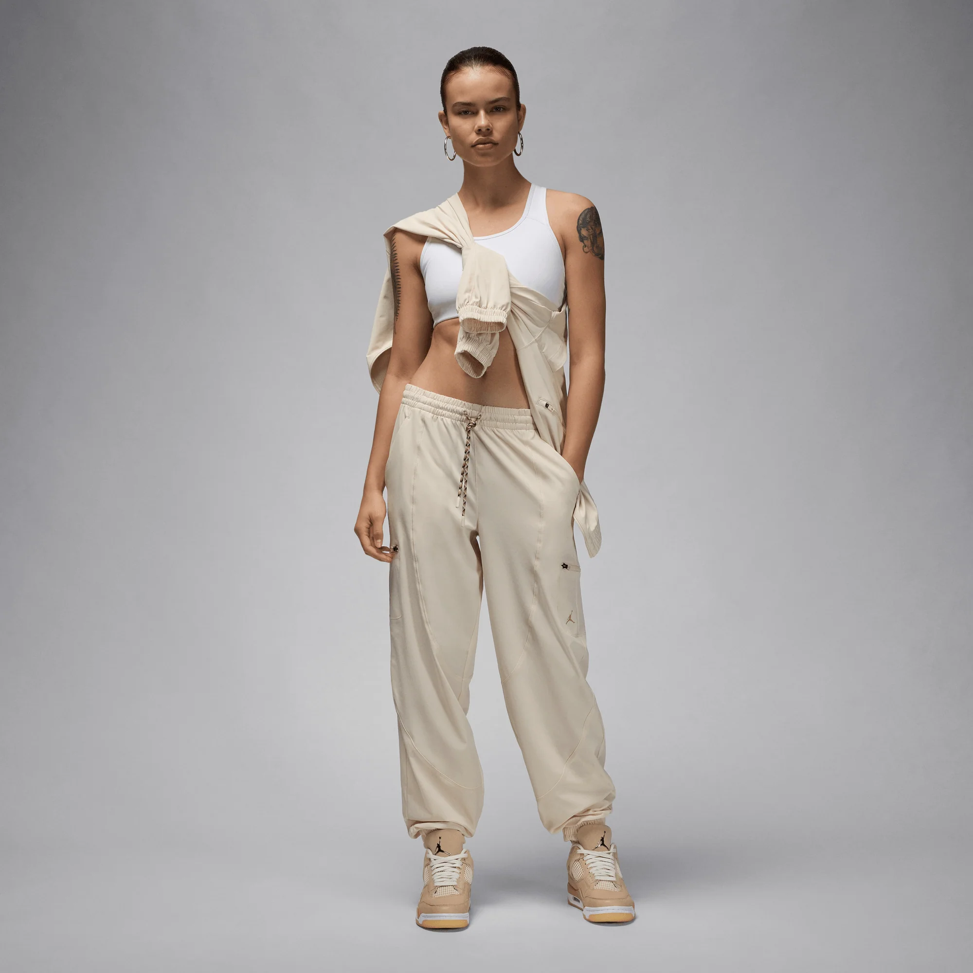 Jordan Sport Women's Tunnel Pants Legend Light Brown/Legend Medium Brown - Image 5