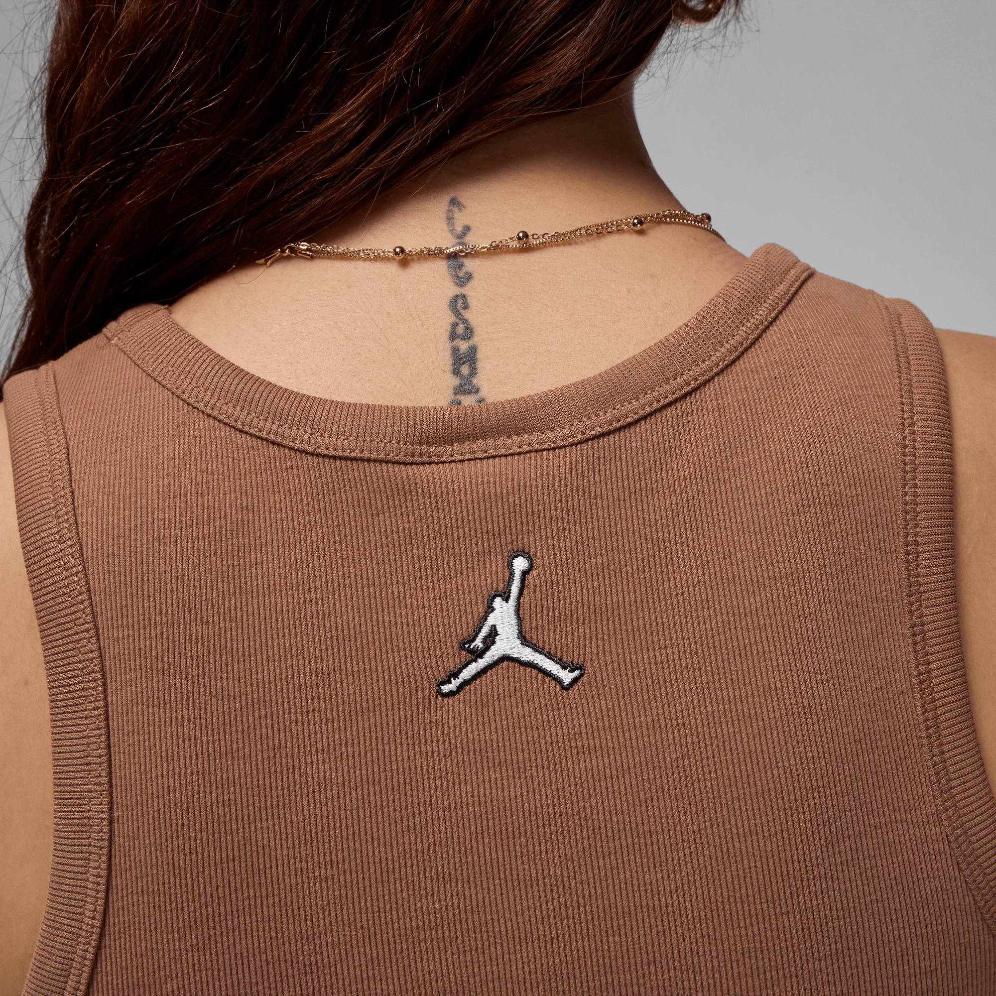 Jordan Women's Tank Archaeo Brown - Image 4