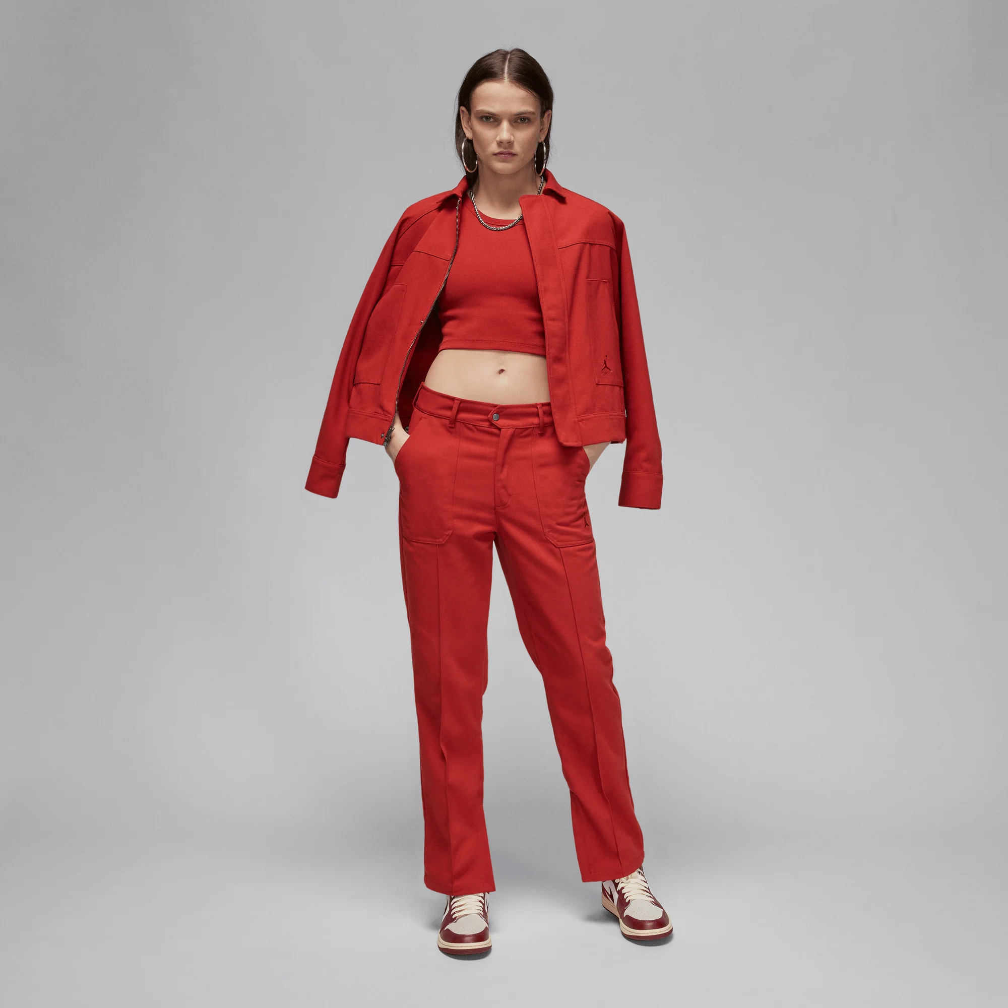 Jordan Women's Tank Dune Red - Image 5