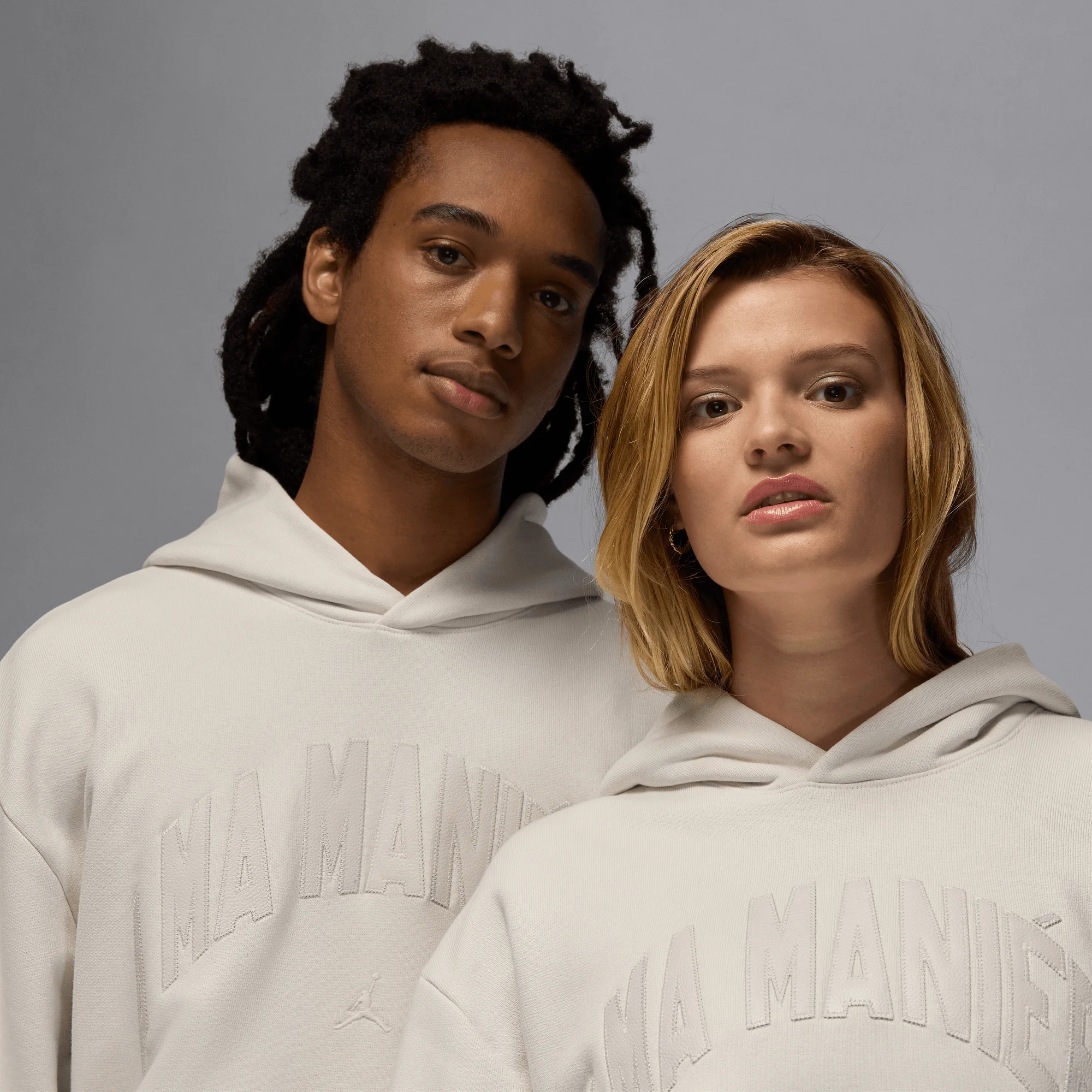 Jordan x A Ma Maniere Hoodie Phantom - Image 2
