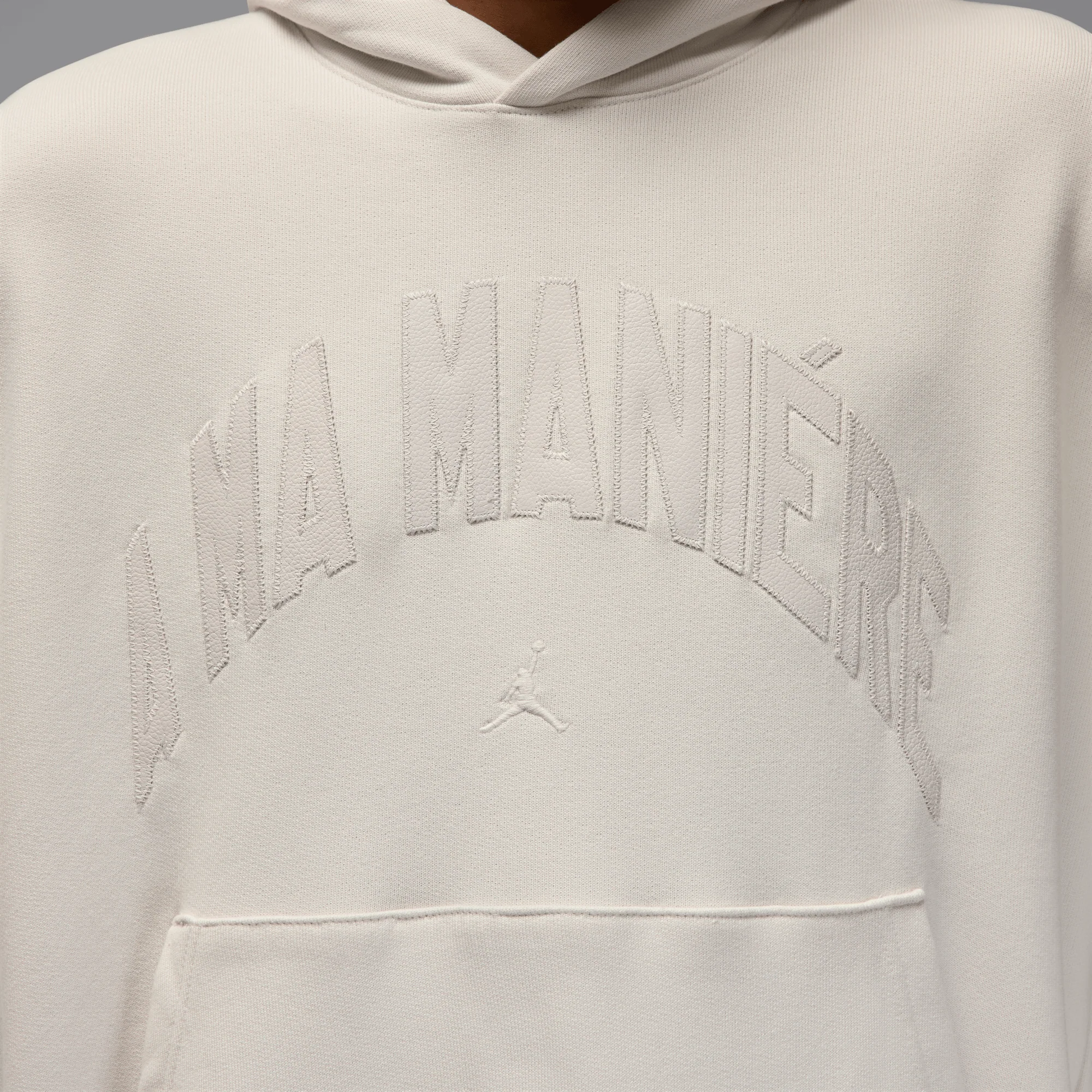 Jordan x A Ma Maniere Hoodie Phantom - Image 3