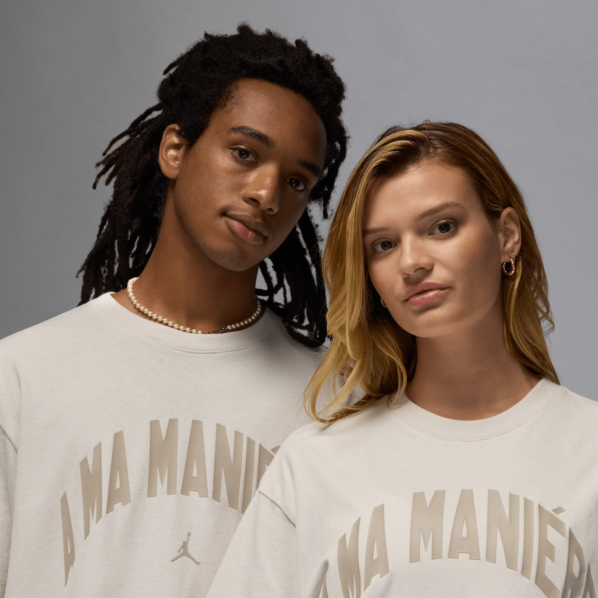 Jordan X A Ma Maniere T-Shirt Phantom - Image 3