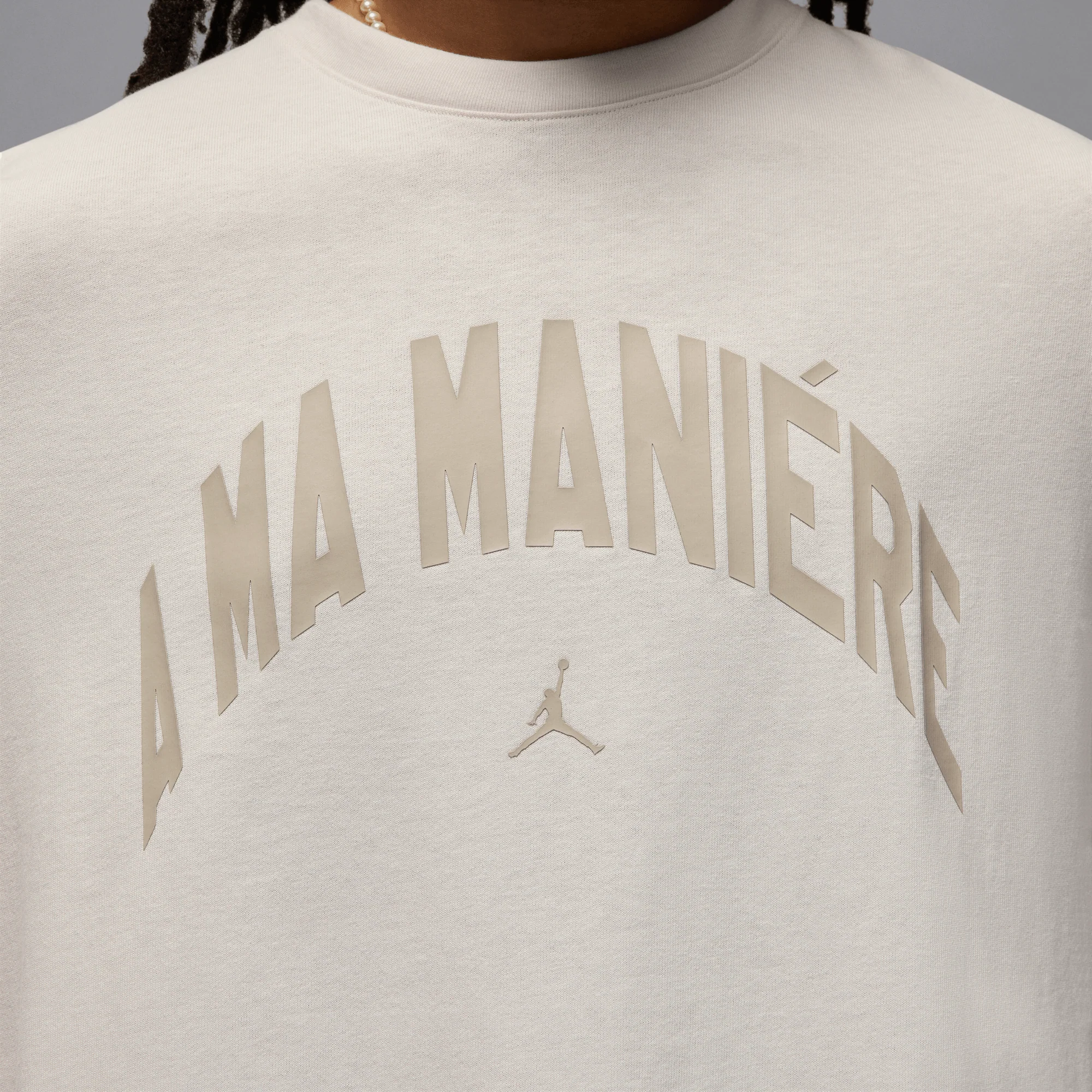 Jordan X A Ma Maniere T-Shirt Phantom - Image 4