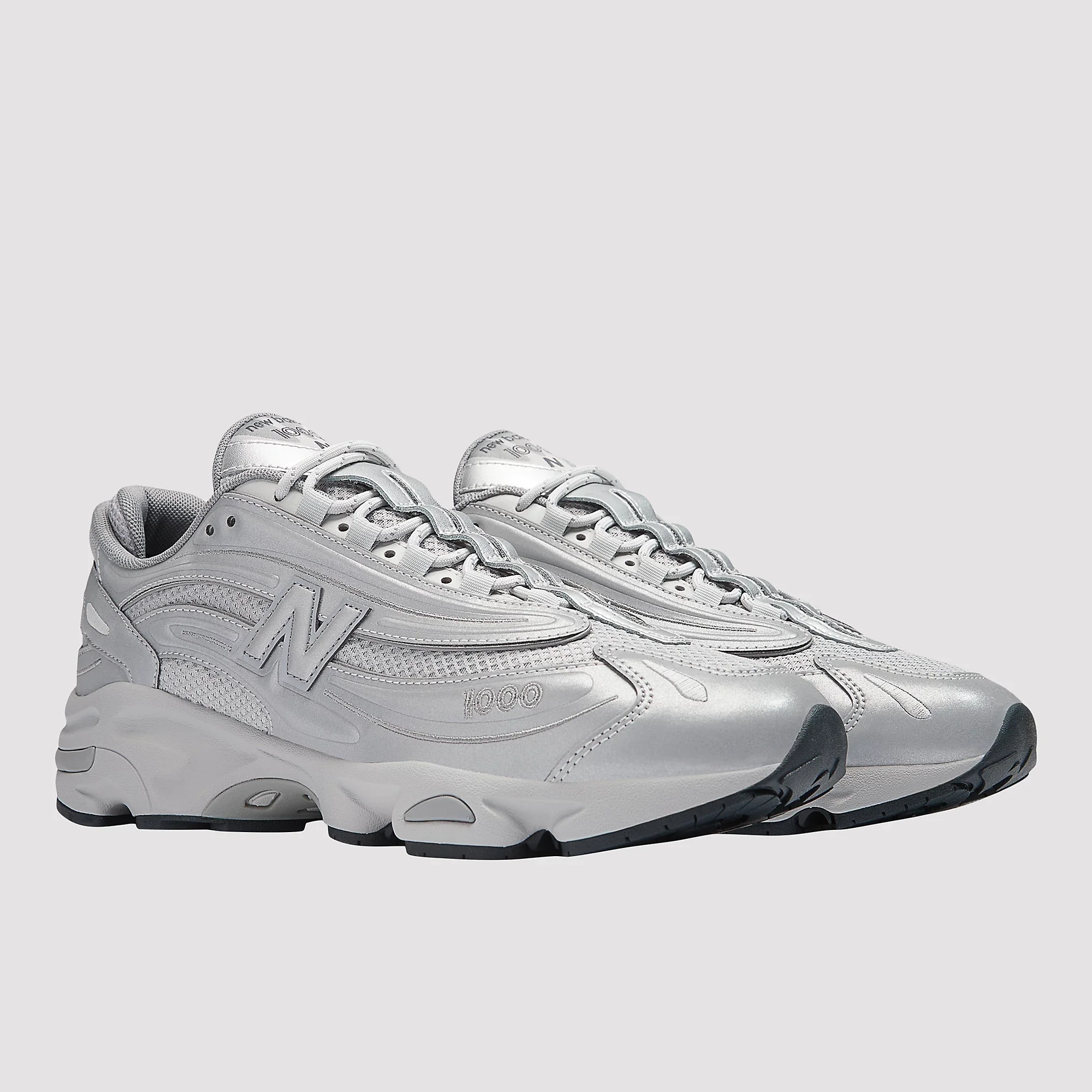 New Balance 1000 Silver Reflective - Image 2