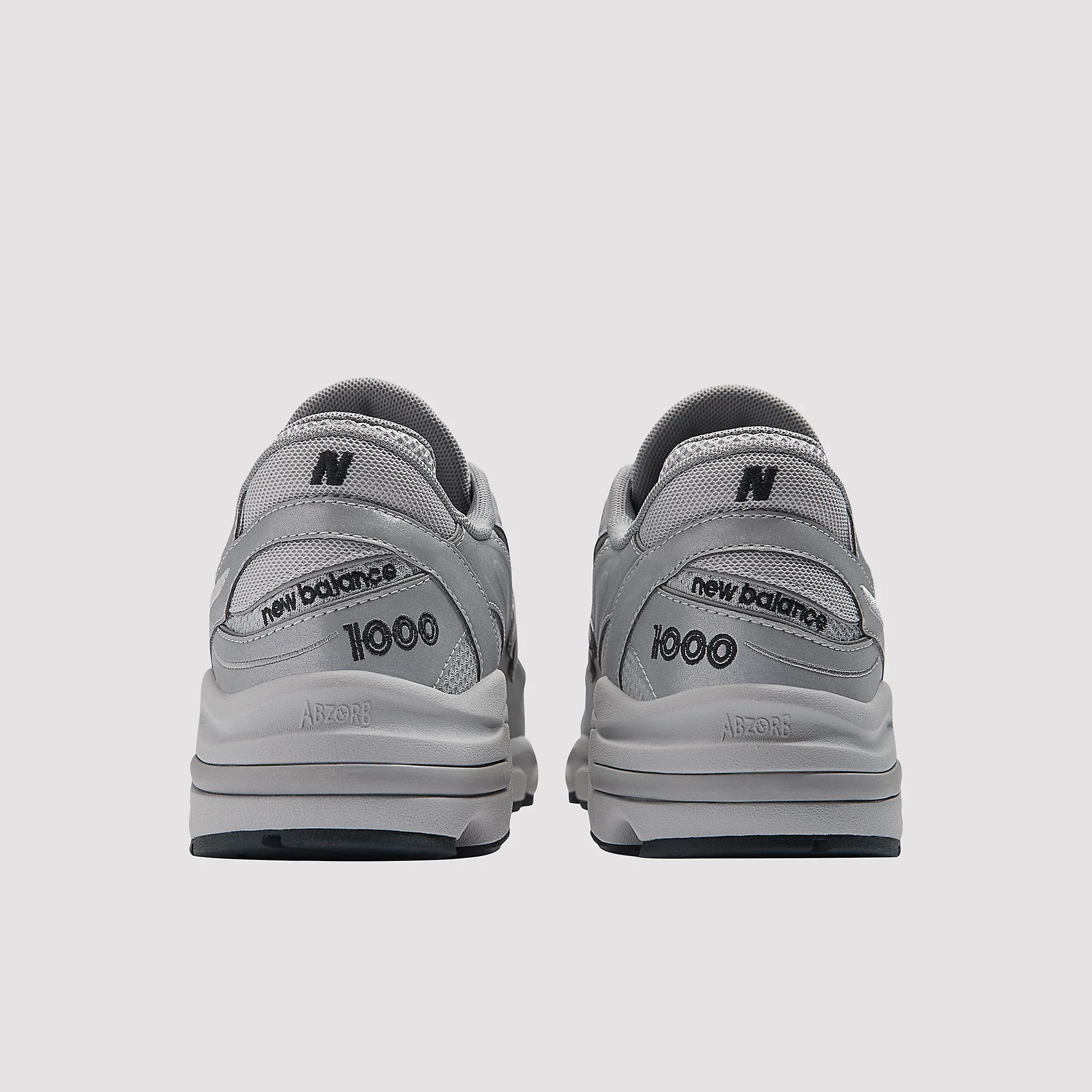 New Balance 1000 Silver Reflective - Image 4