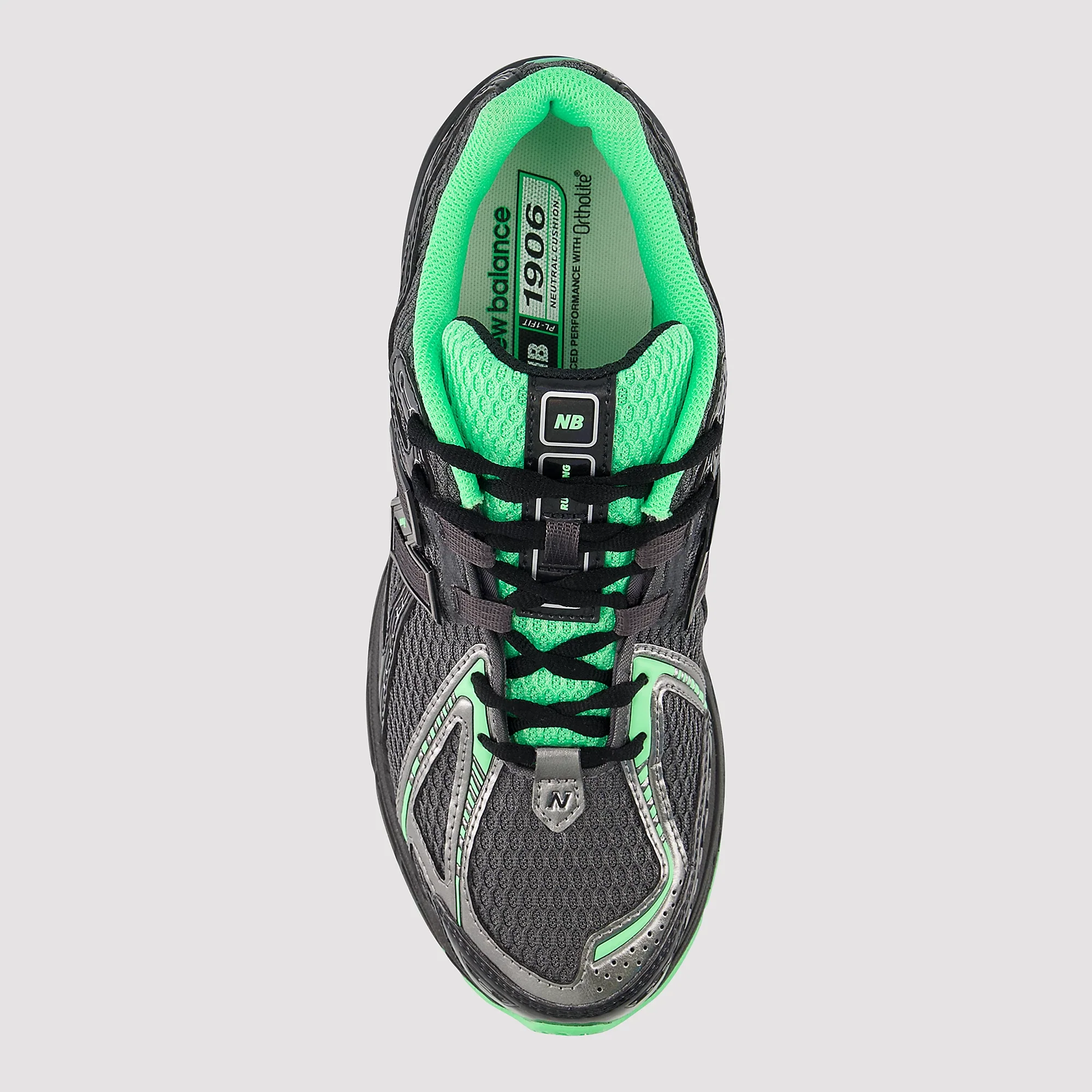 New Balance 1906R Dark Silver Metallic Lab Green - Image 3