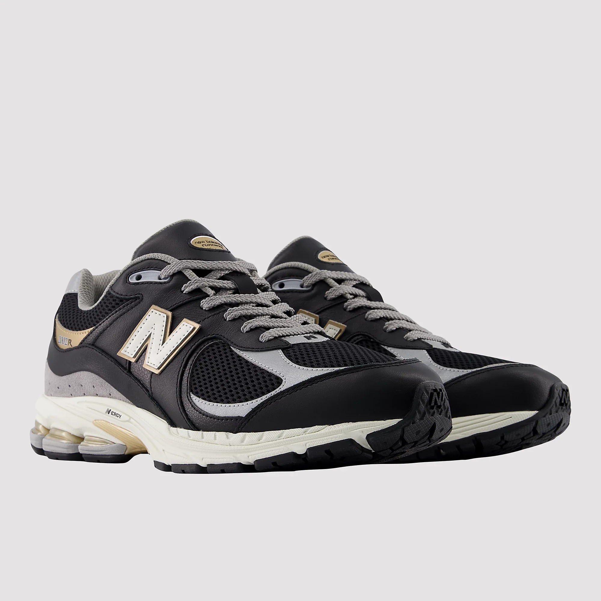 New Balance 2002R Black Sea Salt Gold Metallic - Image 2