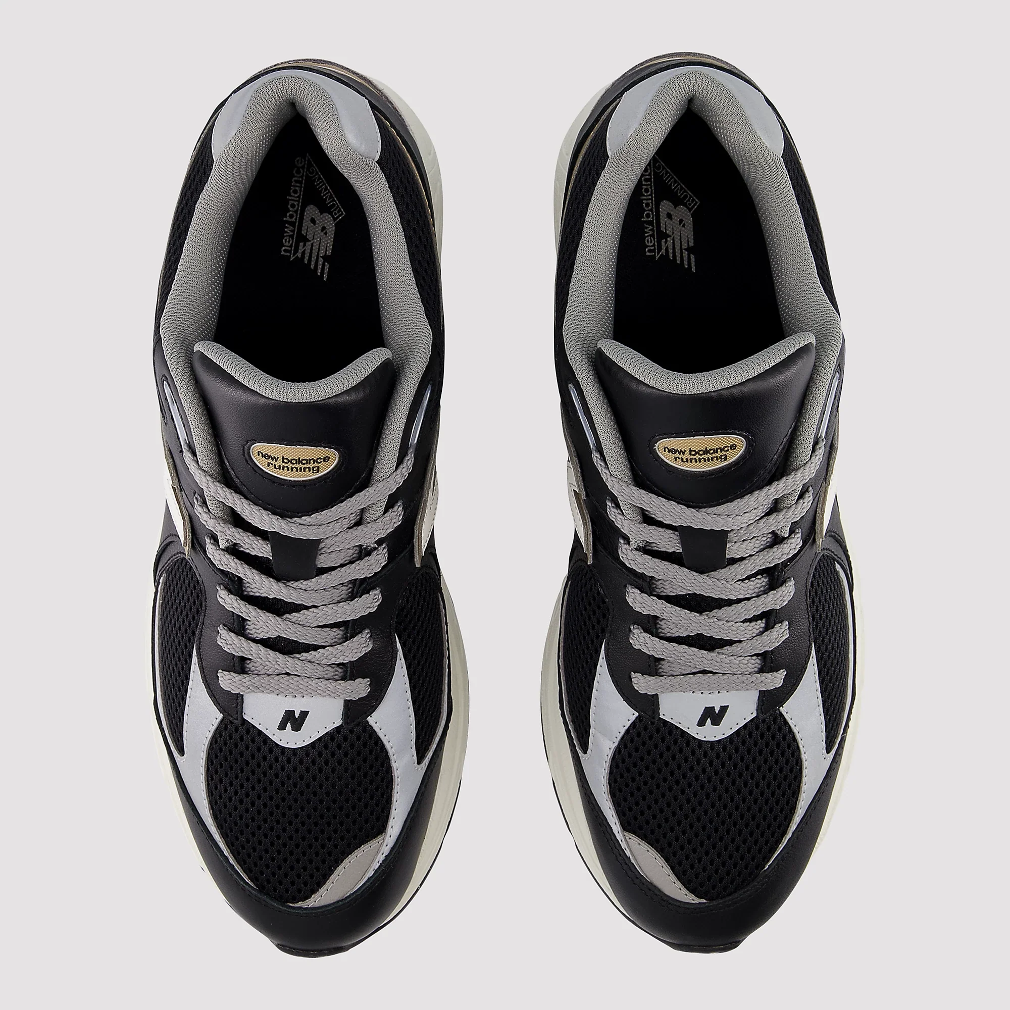 New Balance 2002R Black Sea Salt Gold Metallic - Image 3