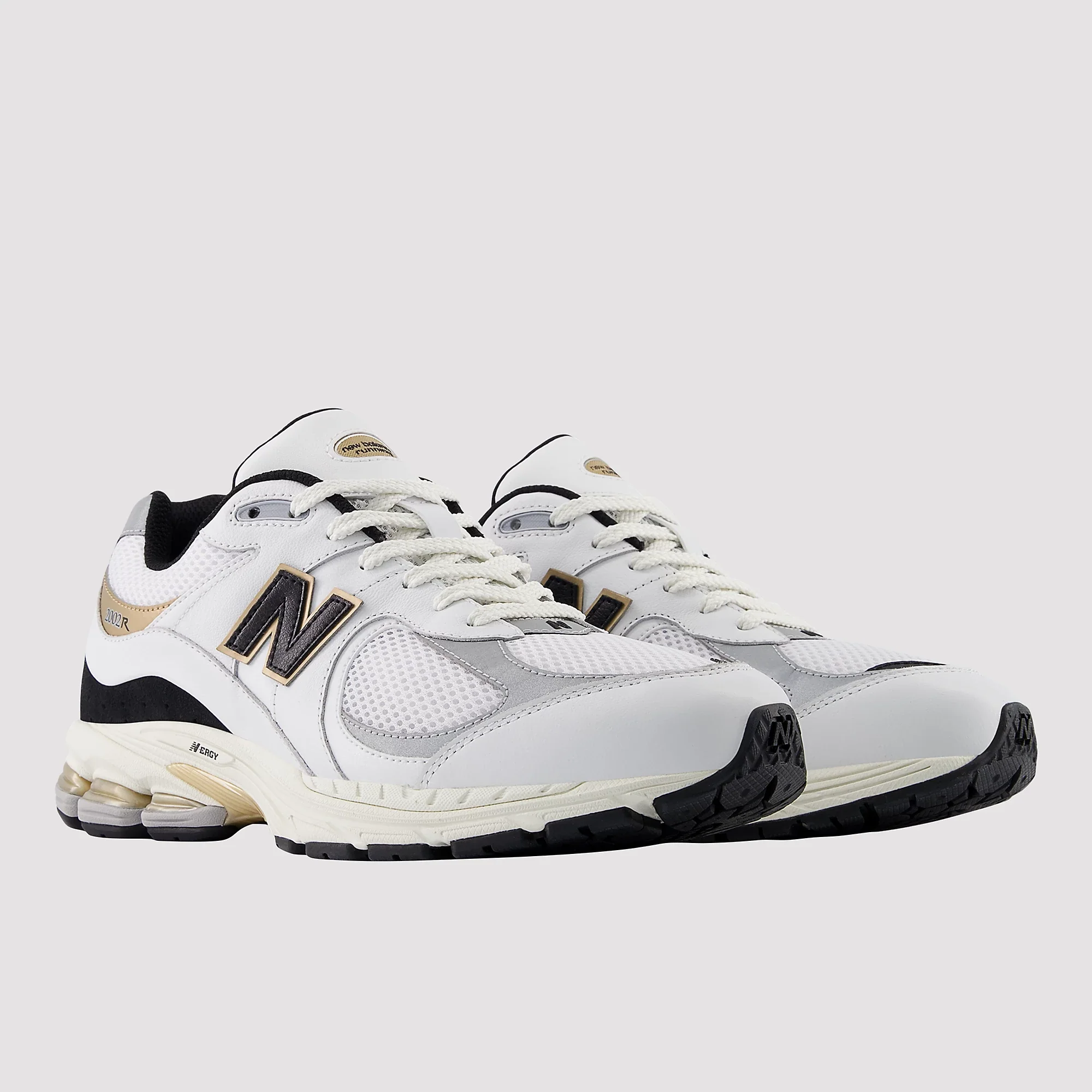 New Balance 2002R White Black Gold Metallic - Image 2