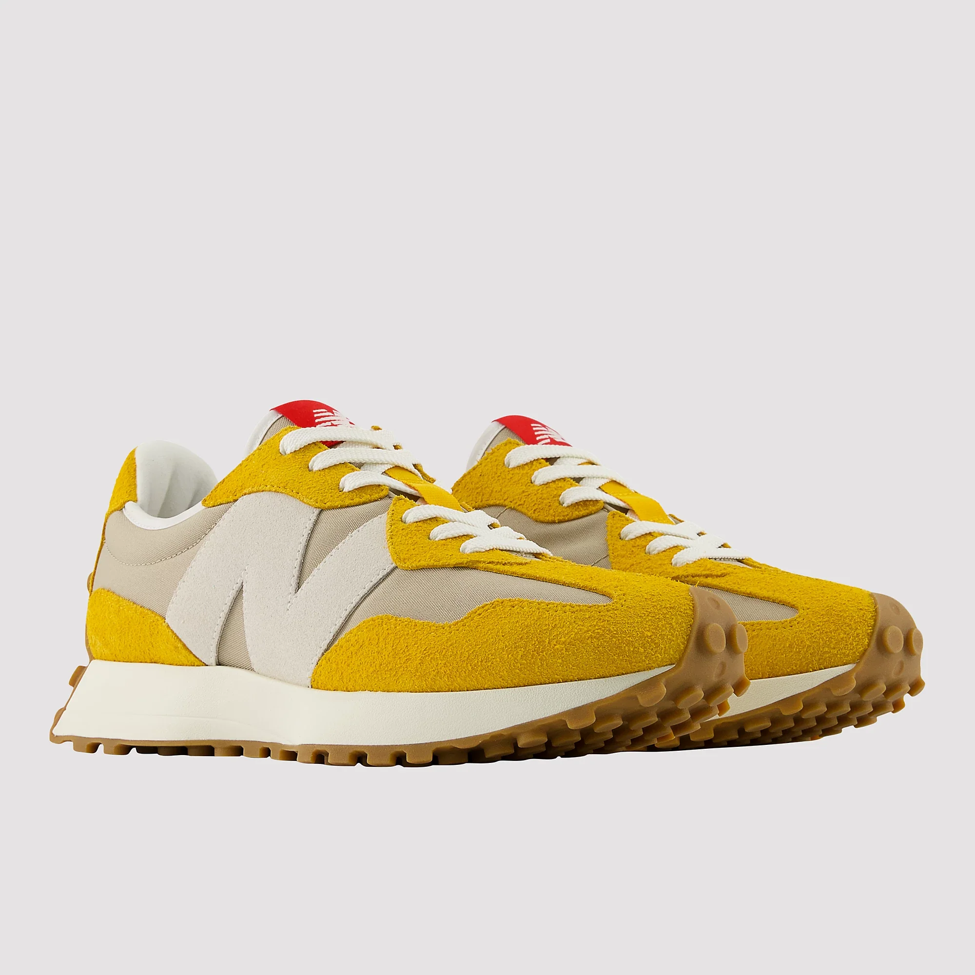 New Balance 327 Varsity Gold Beige - Image 2