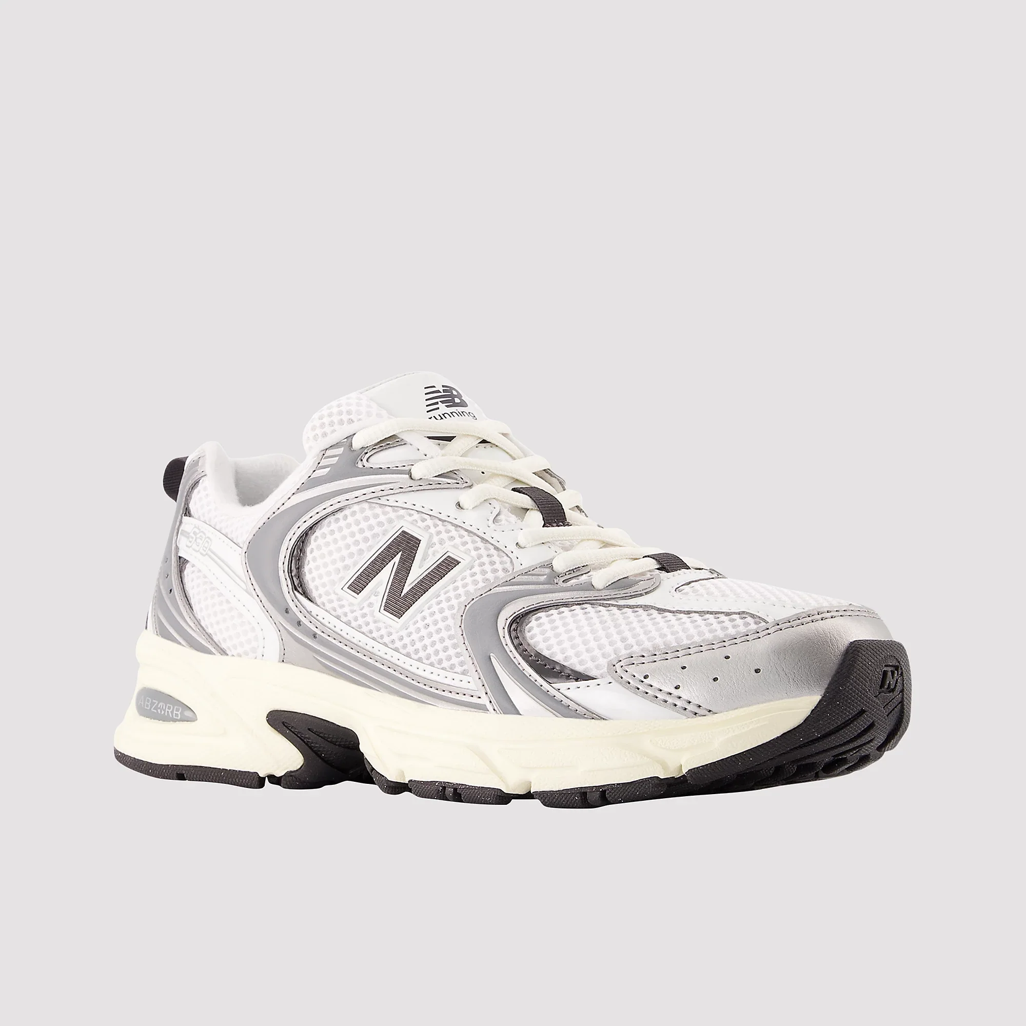 New Balance 530 Silver Metallic Black Cement - Image 2