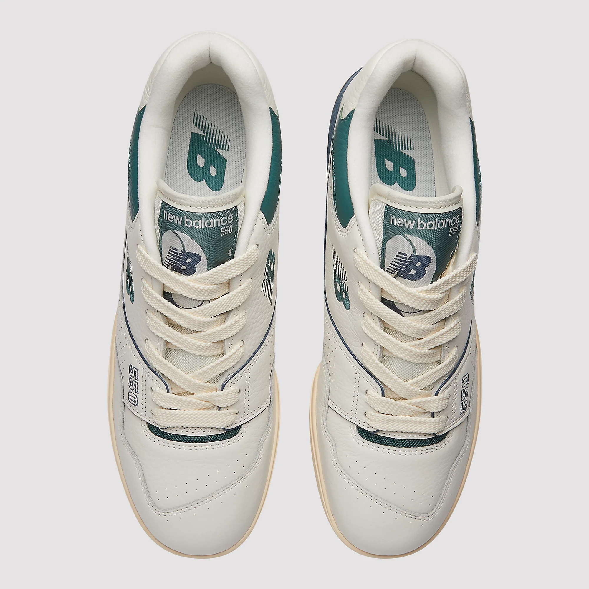 New Balance 550 New Spruce Mini Logo - Image 3