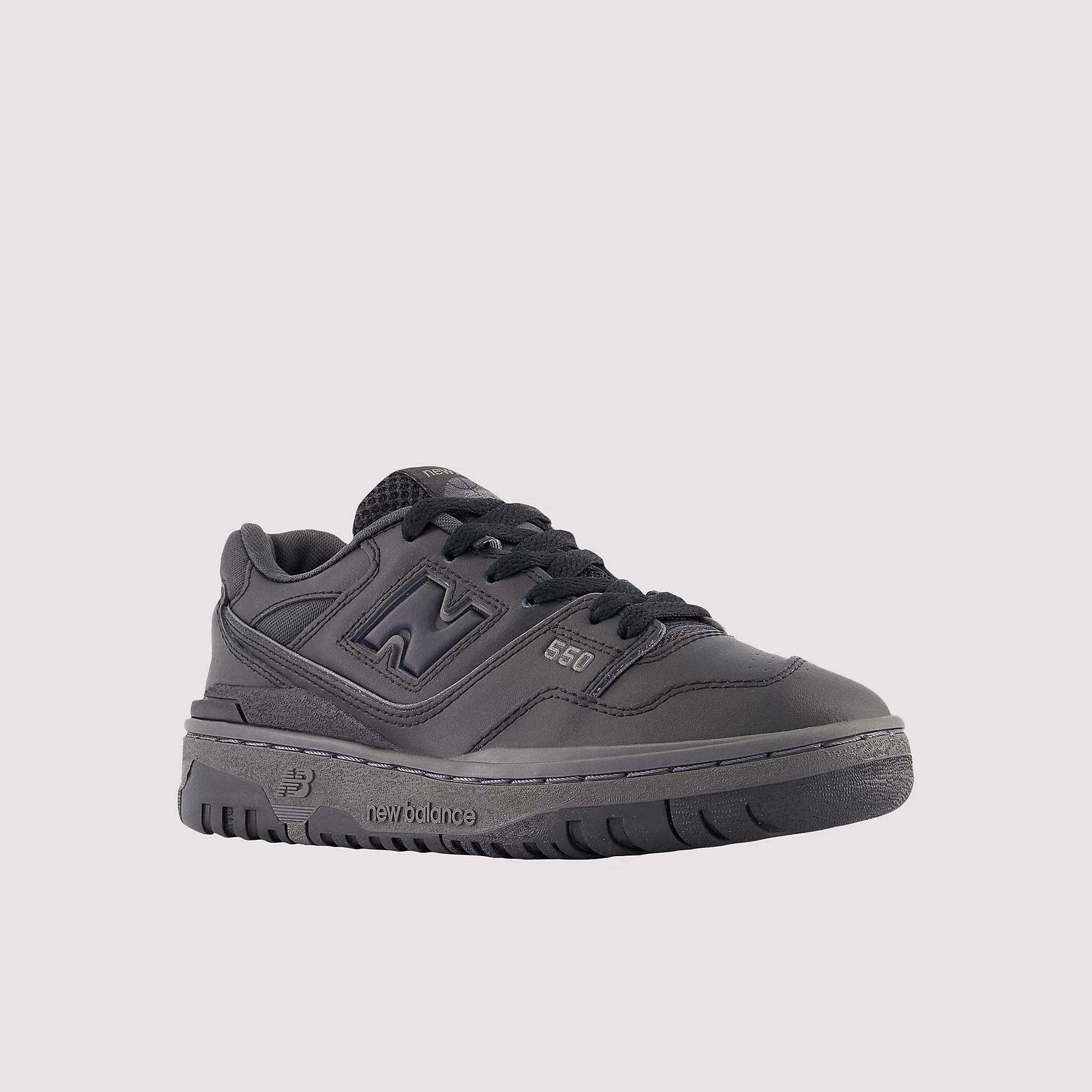 New Balance 550 Triple Black (GS) - Image 2