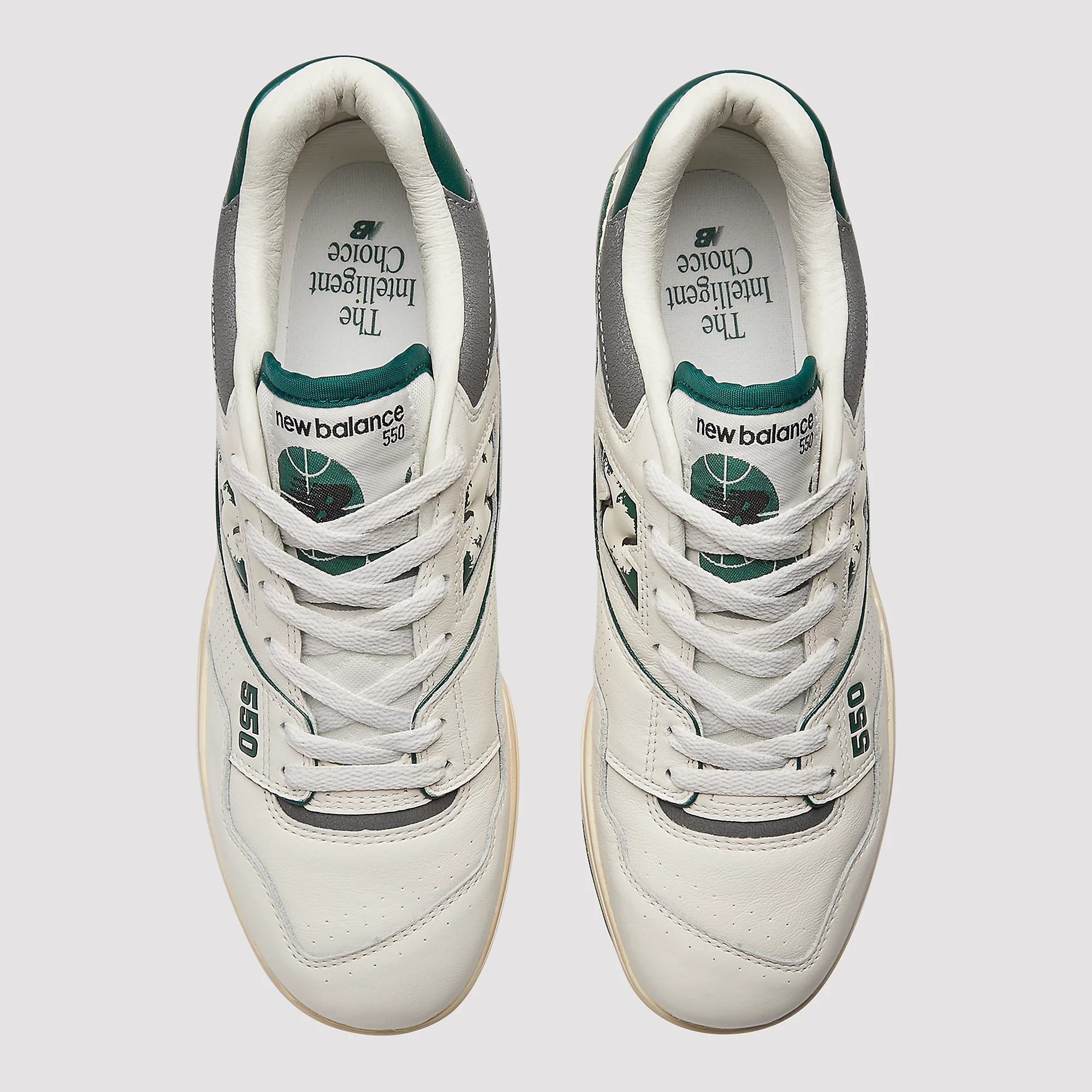 New Balance 550 Vintage Pack Marsh Green - Image 3