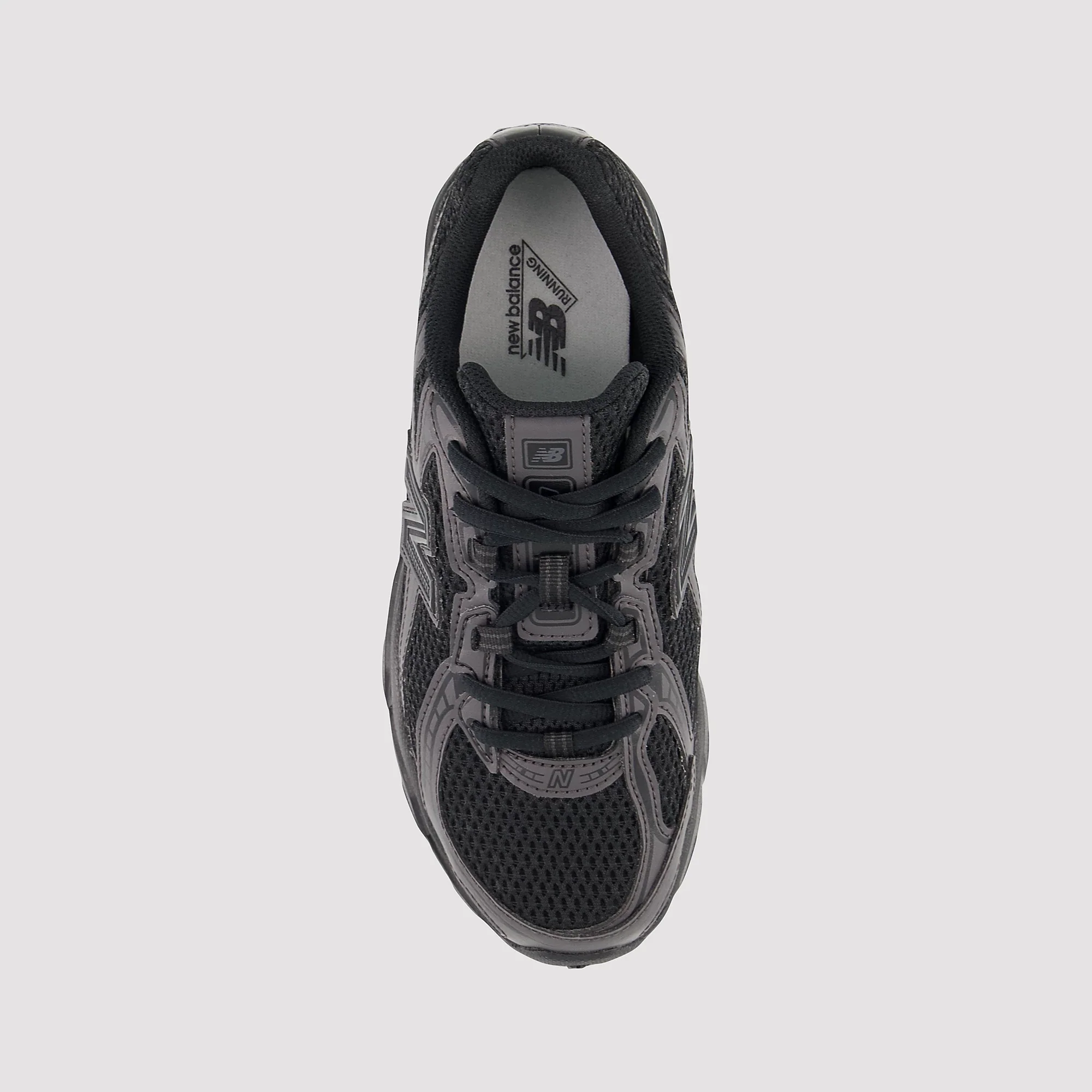 New Balance 740 Triple Black (GS) - Image 3